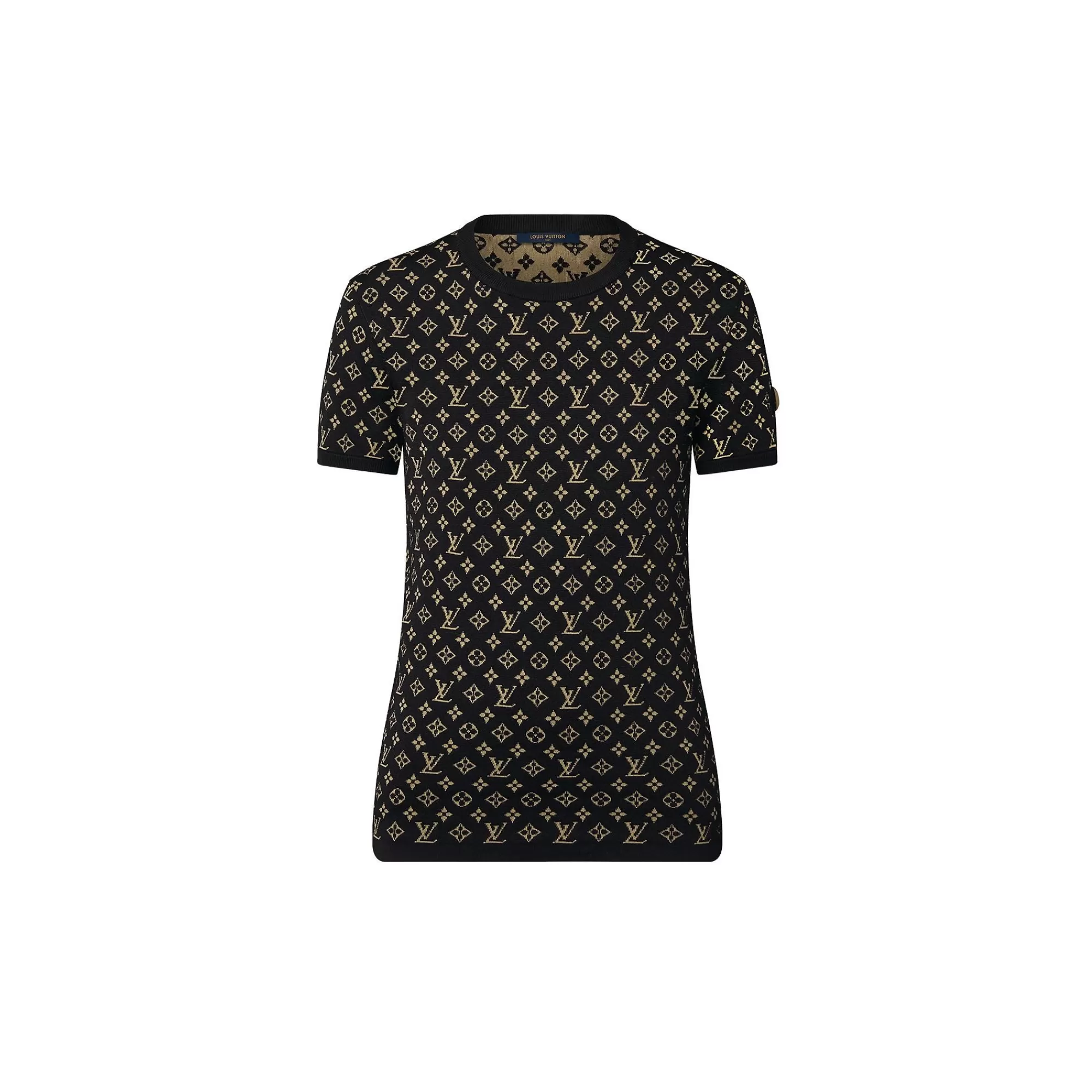 Online Louis Vuitton Monogram Jacquard Knit Top