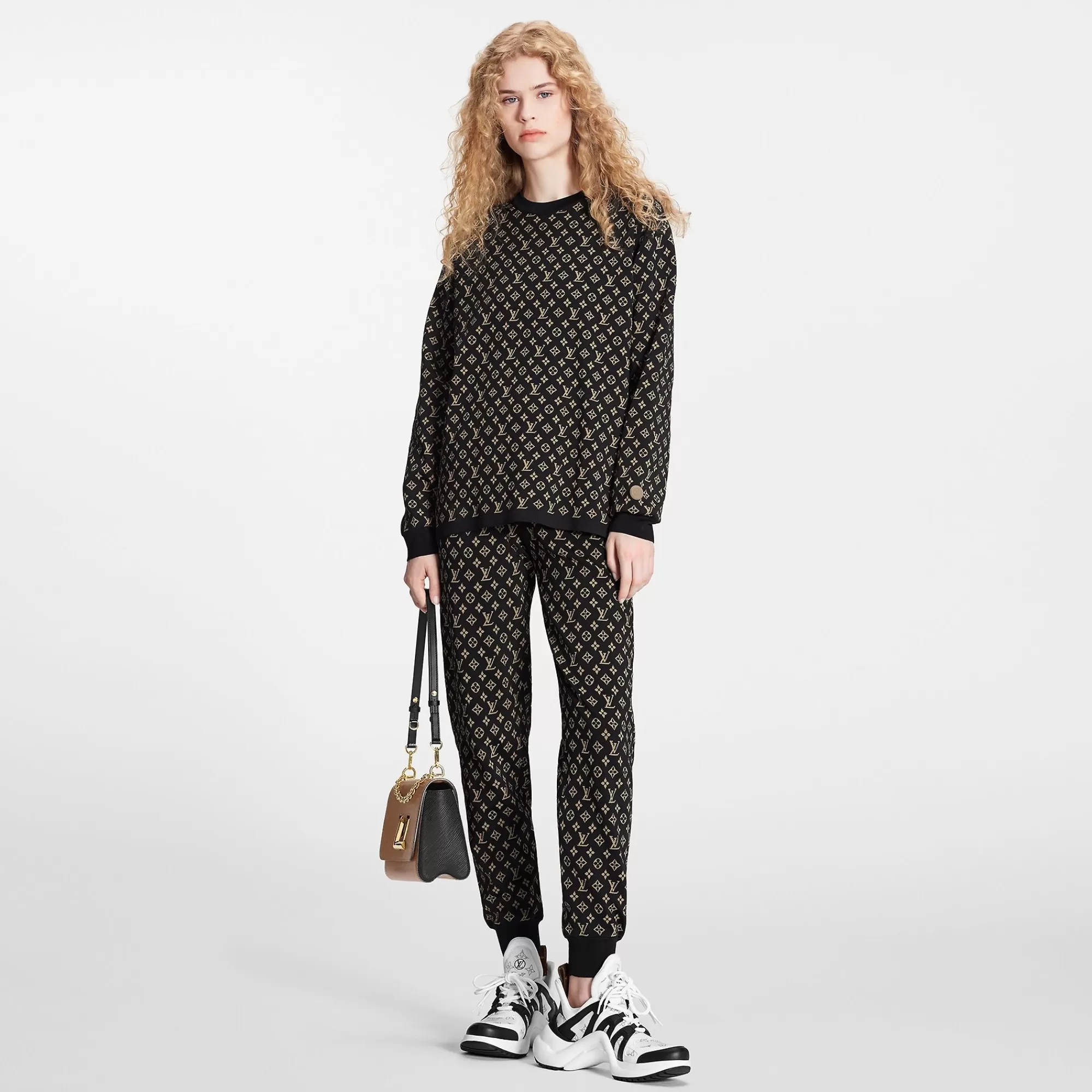 Discount Louis Vuitton Monogram Jacquard Pullover