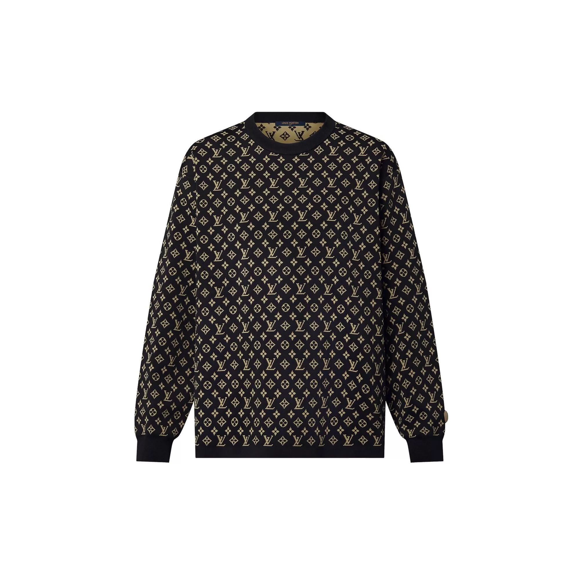 Discount Louis Vuitton Monogram Jacquard Pullover