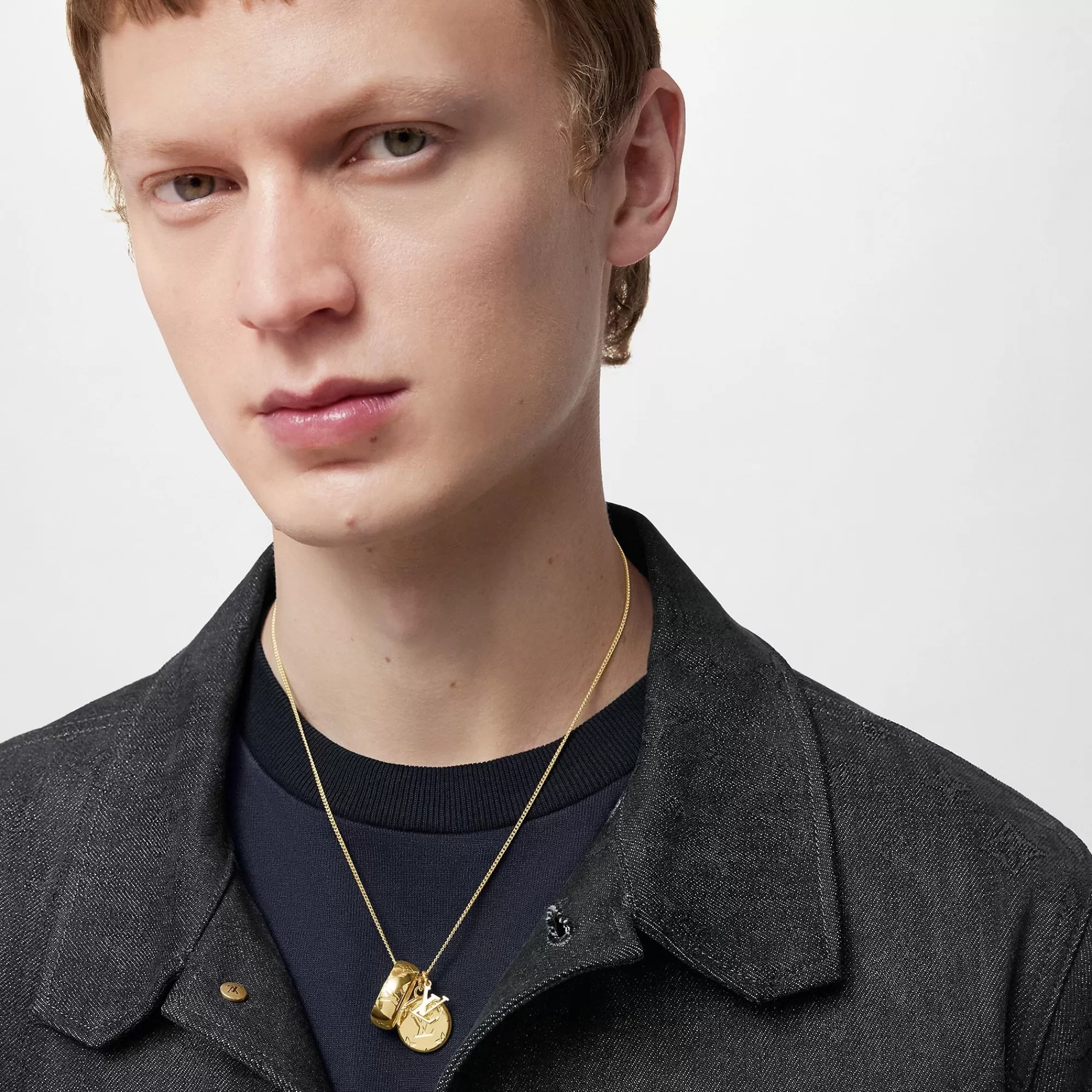 Cheap Louis Vuitton Monogram Necklace
