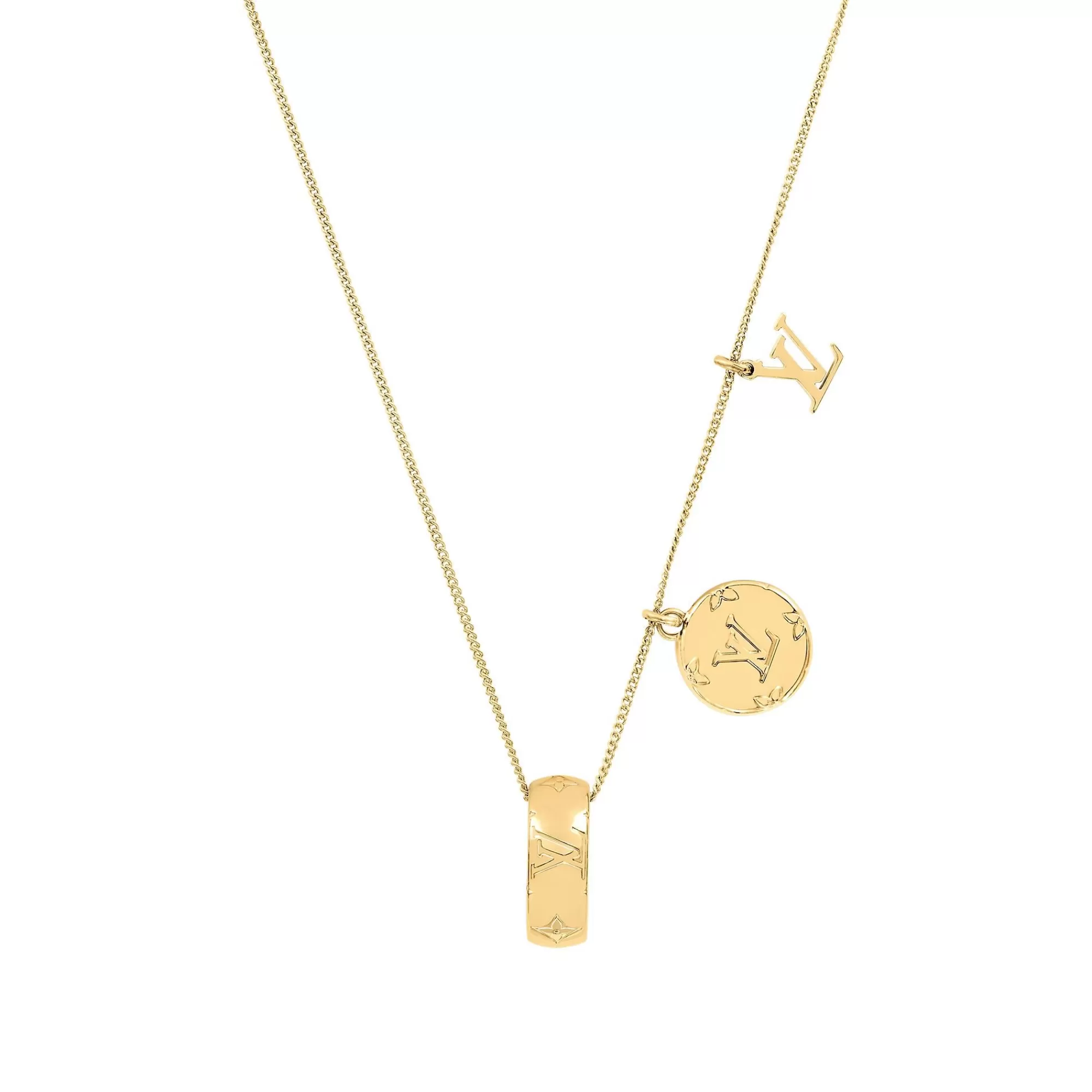 Cheap Louis Vuitton Monogram Necklace
