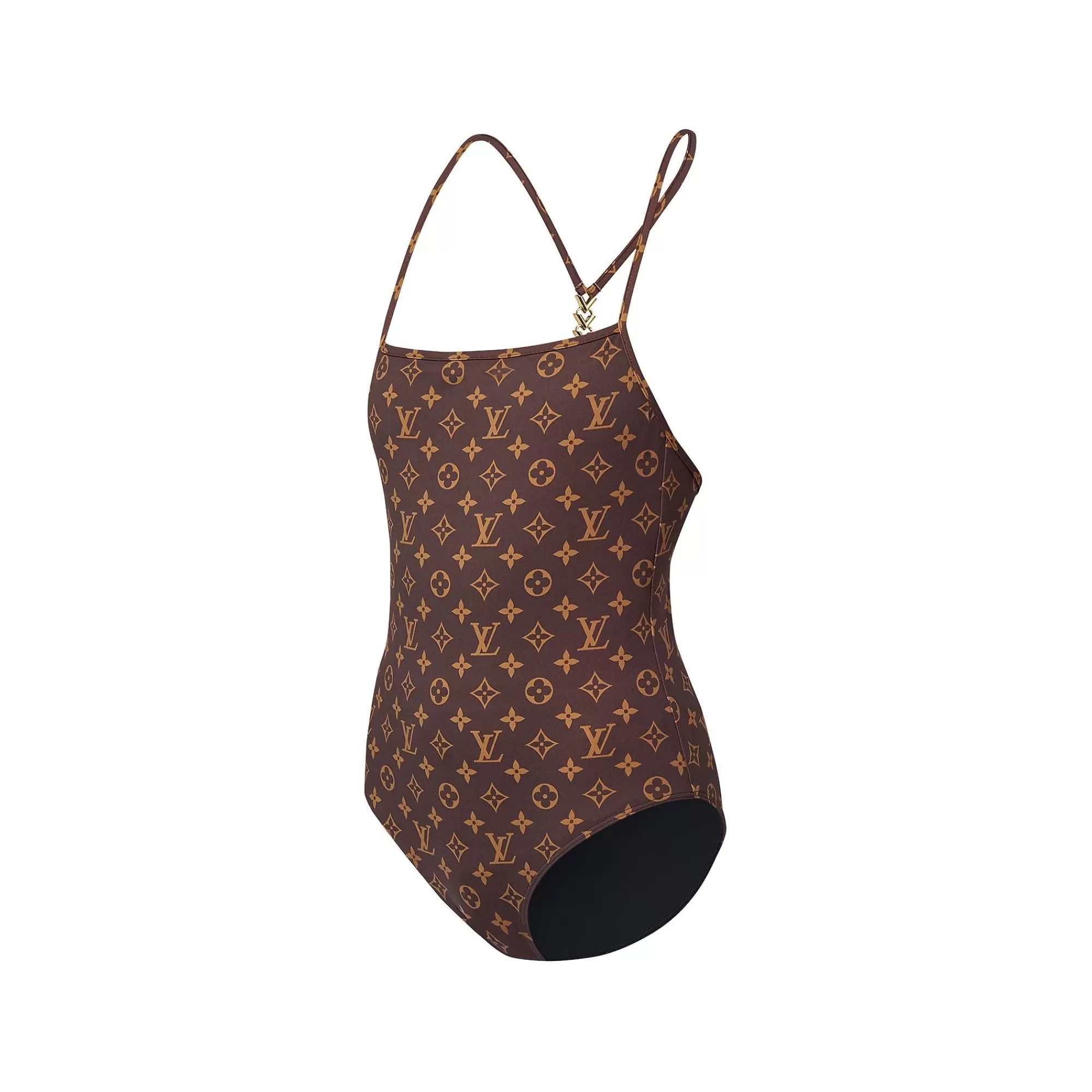 Outlet Louis Vuitton Monogram One-Piece Swimsuit