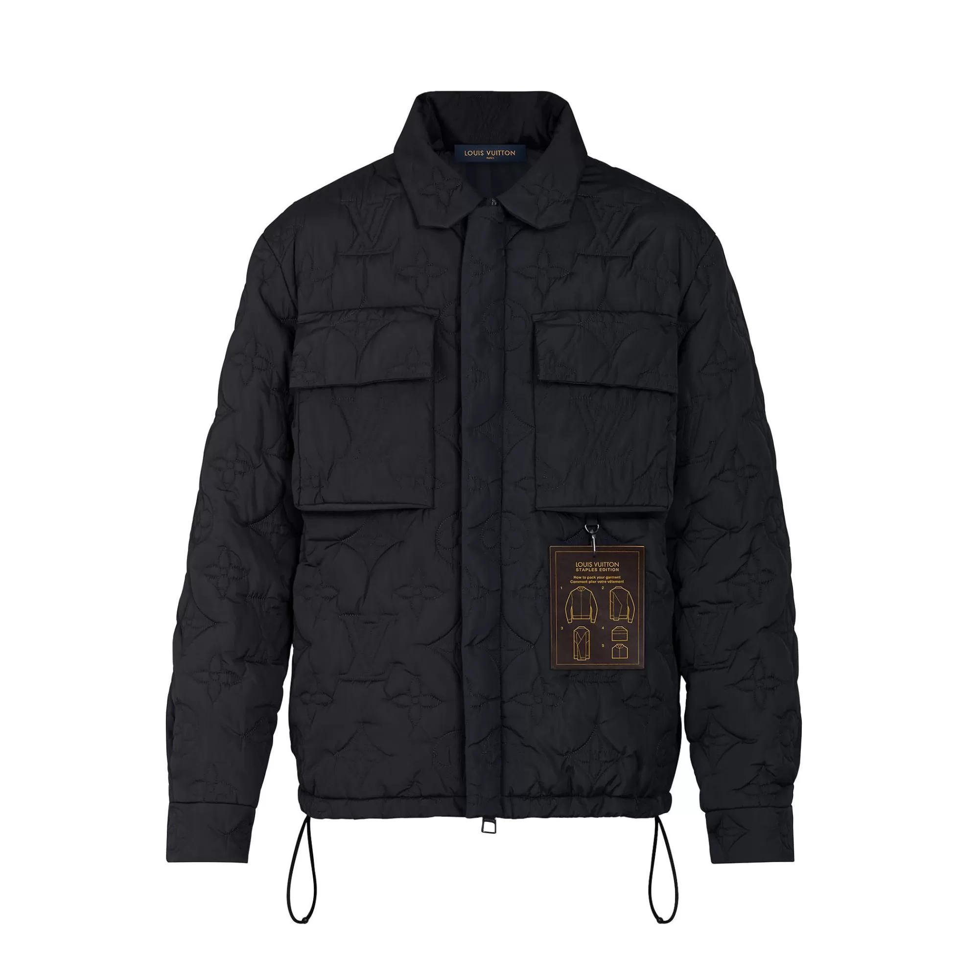 Shop Louis Vuitton Monogram Padded Light Blouson