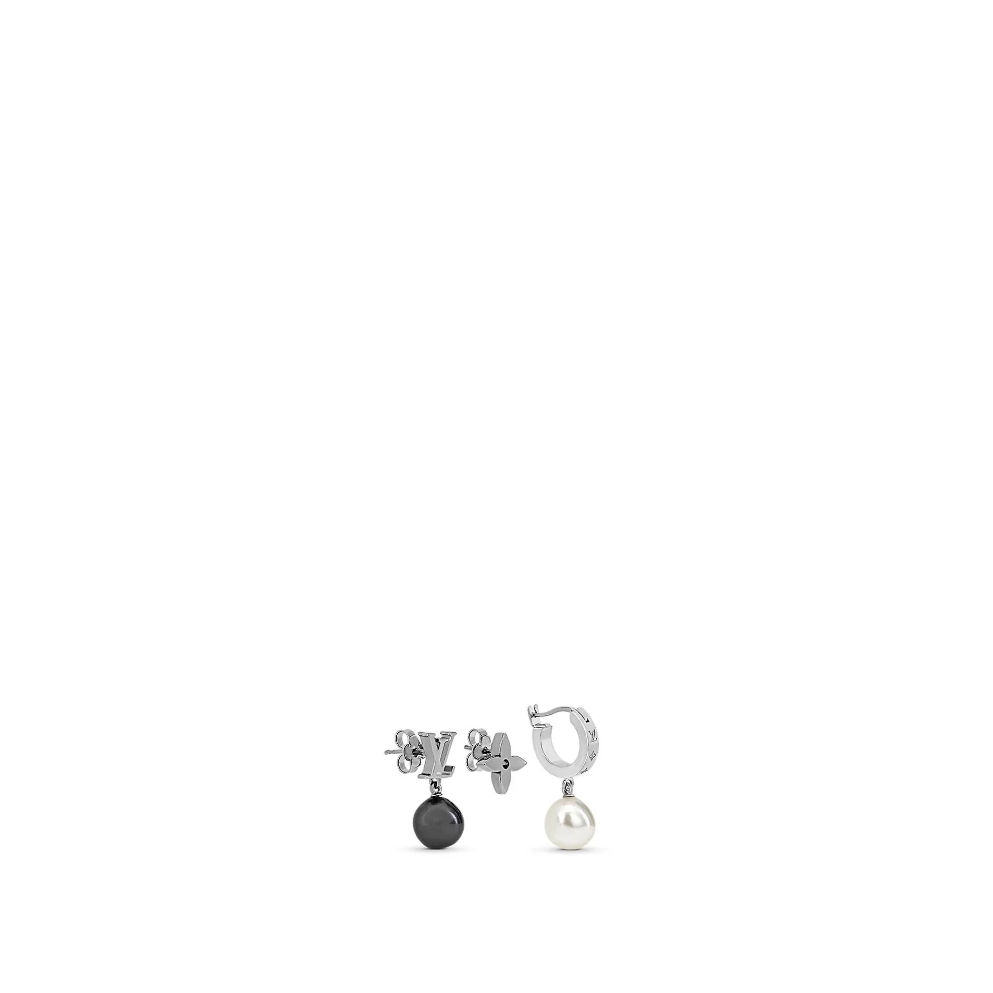 Cheap Louis Vuitton Monogram Pearls Earrings