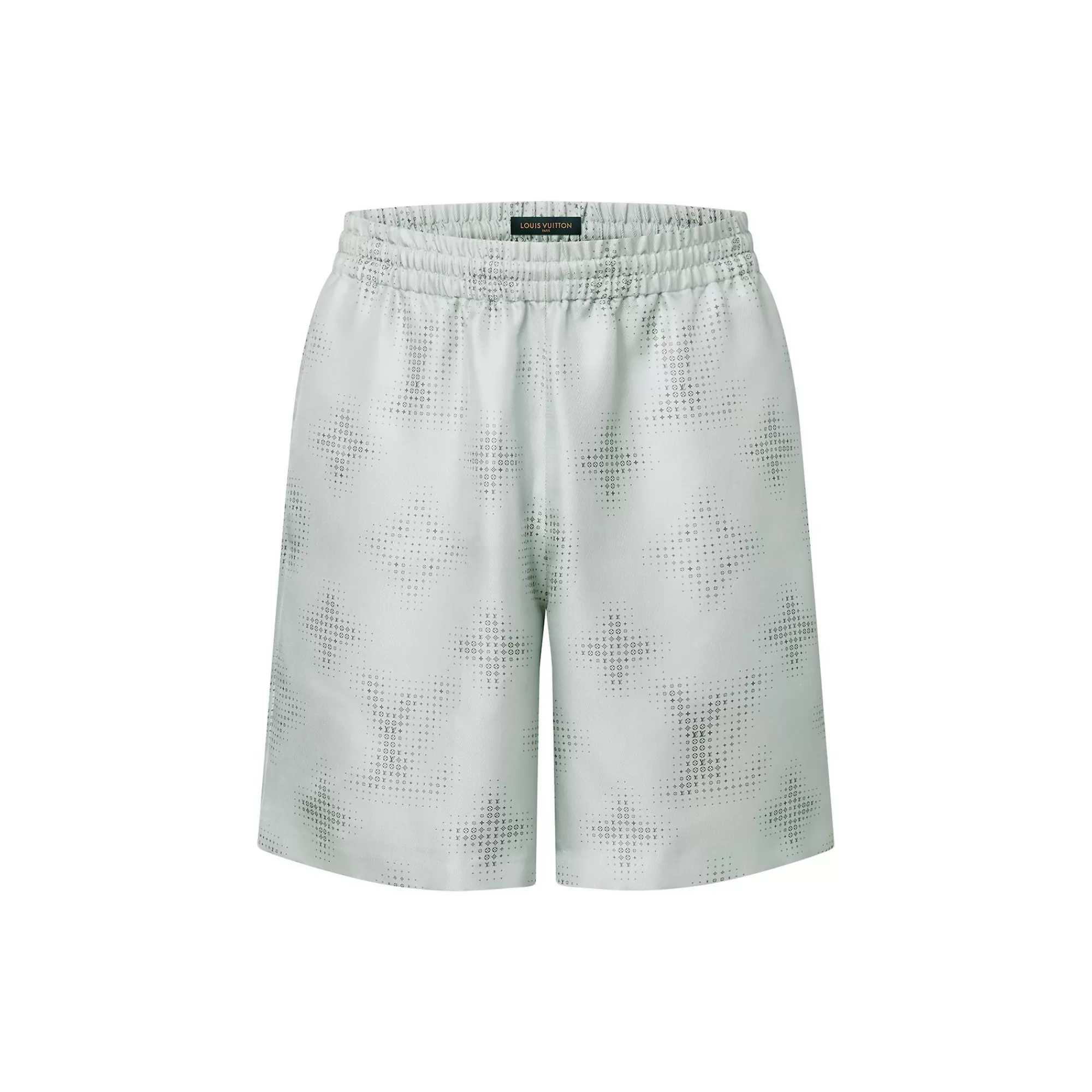 Store Louis Vuitton Monogram Printed Silk Shorts