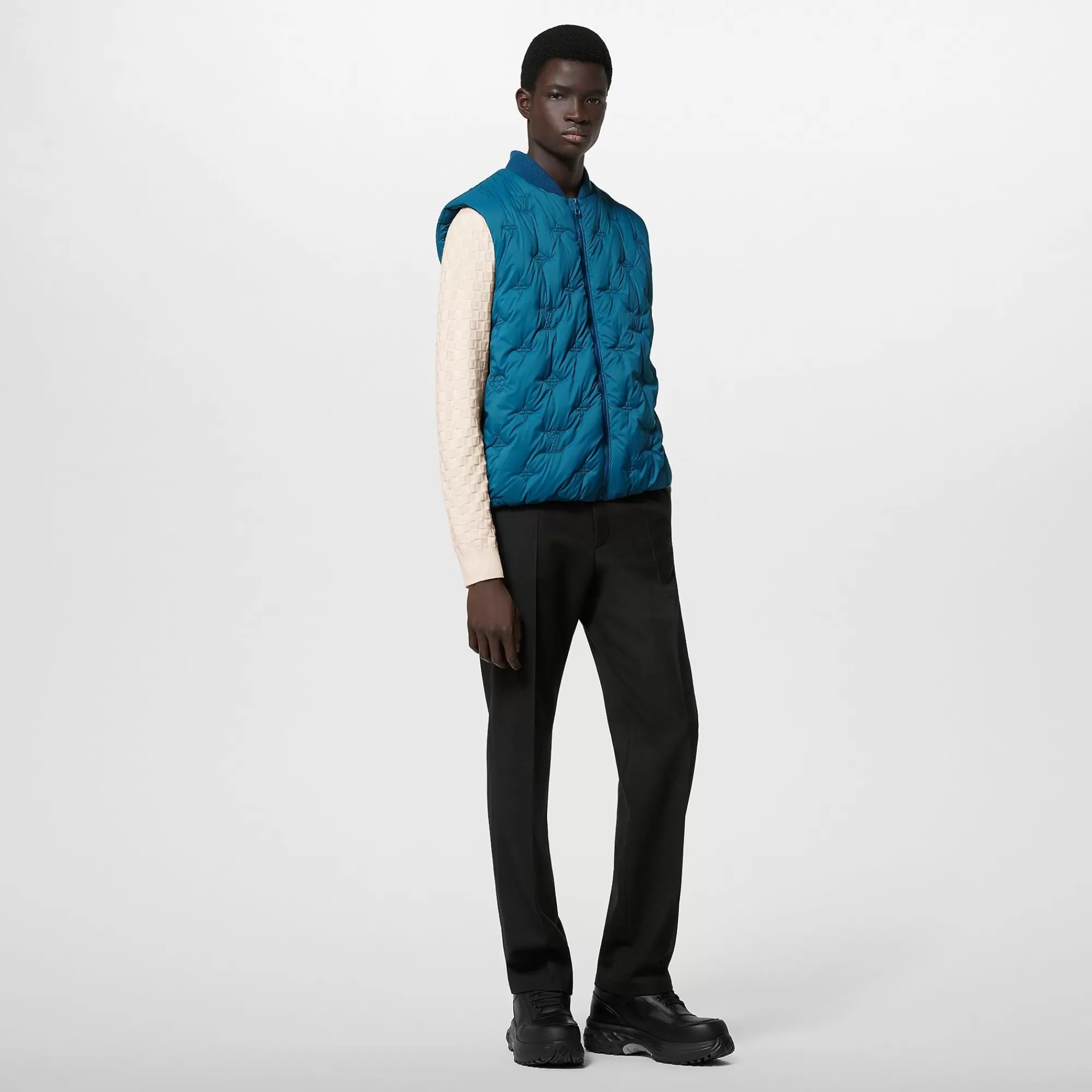 Cheap Louis Vuitton Monogram Quilted Gilet