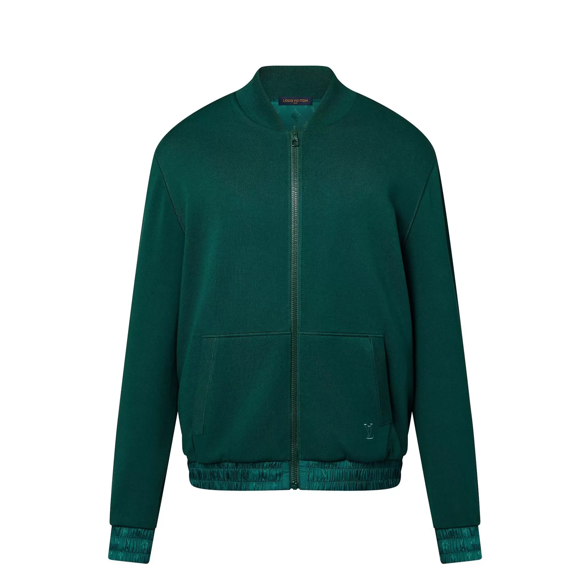 Store Louis Vuitton Monogram Reversible Cotton Bomber Pine Green