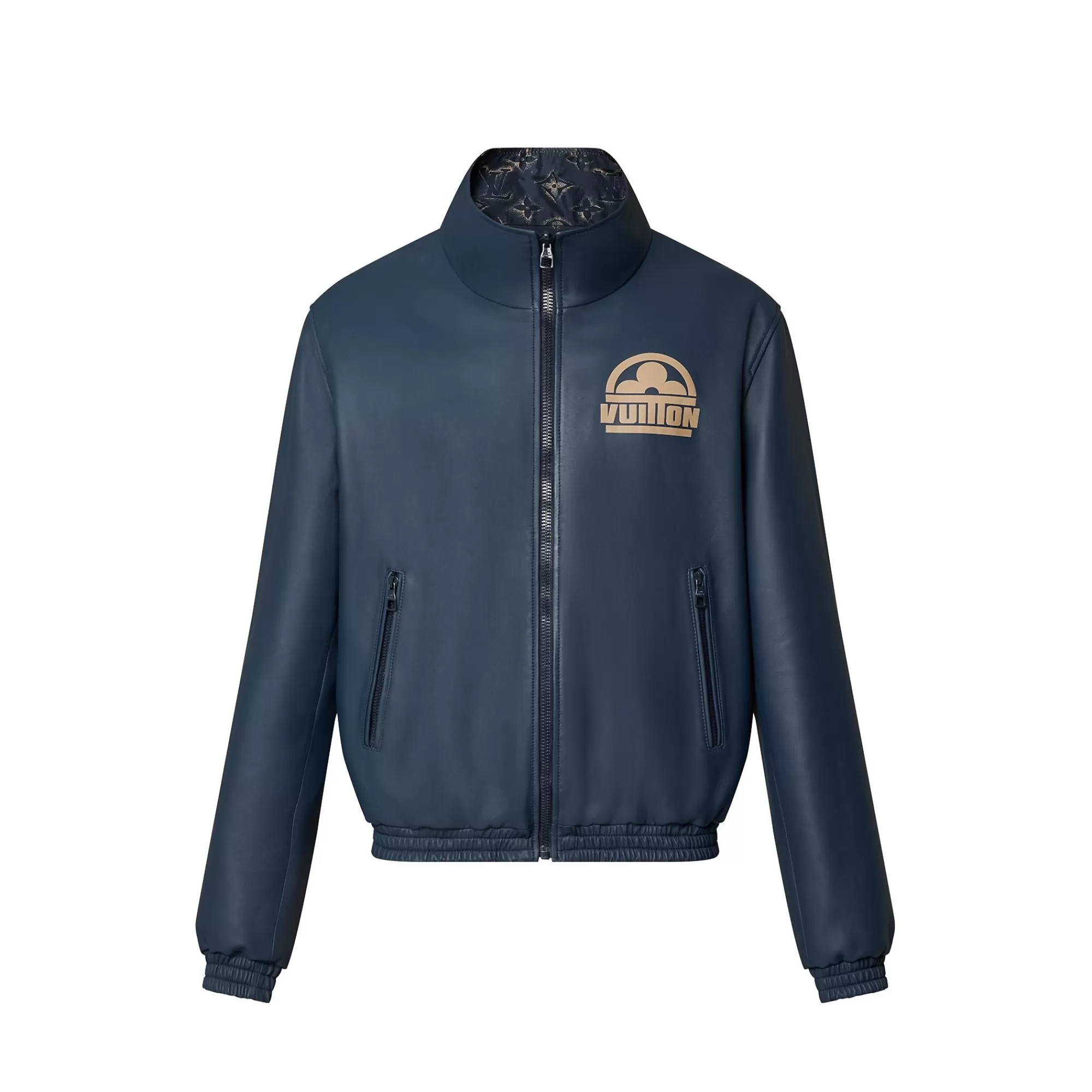 Cheap Louis Vuitton Monogram Reversible Leather Mix Blouson