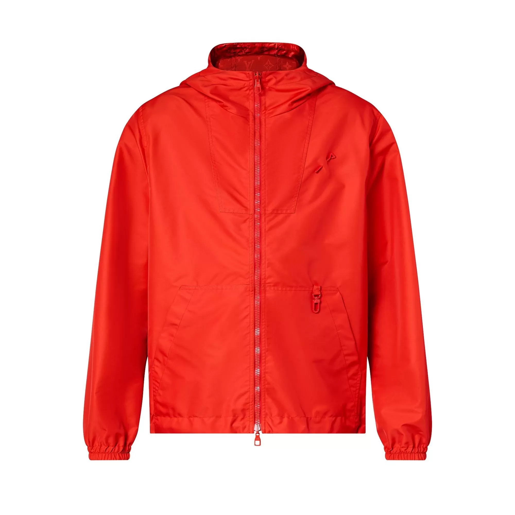 Clearance Louis Vuitton Monogram Reversible Nylon Windbreaker Red
