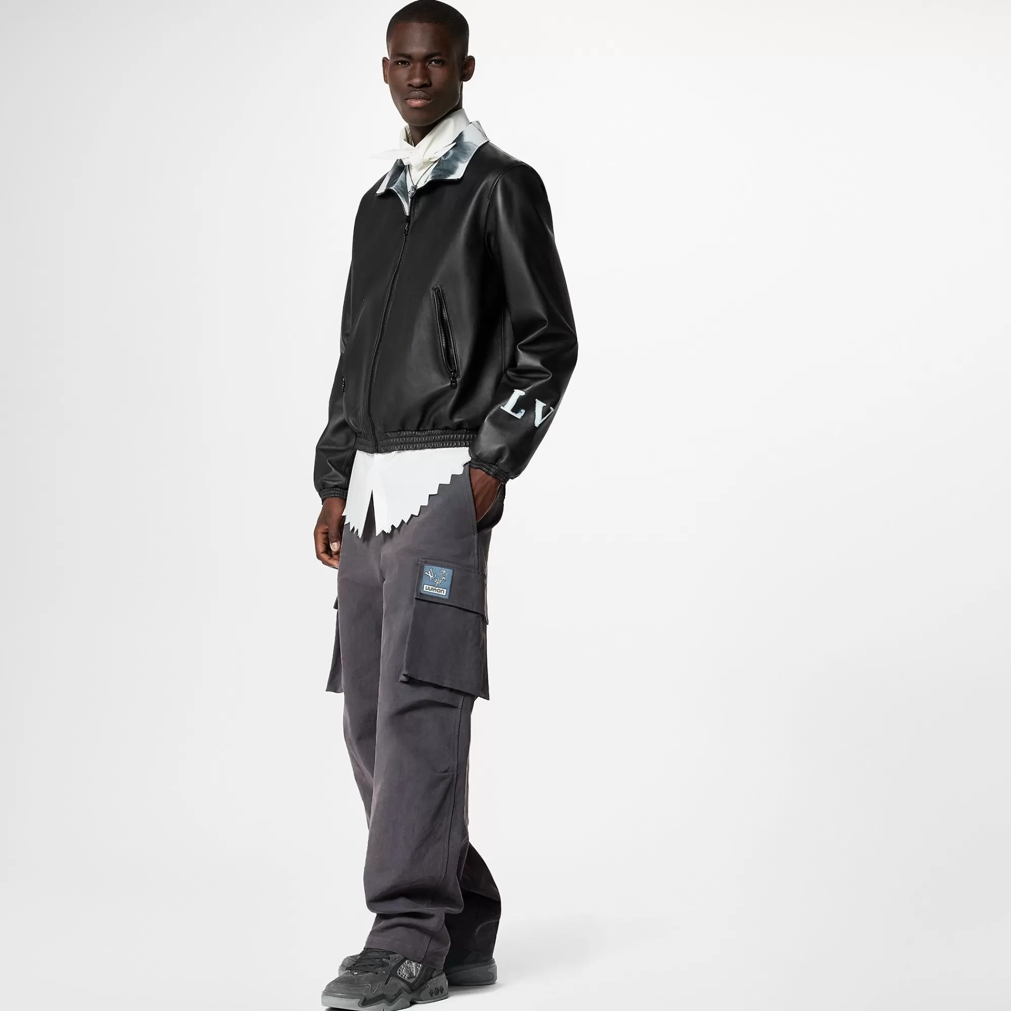 Best Louis Vuitton Monogram Shibori Reversible Mix Leather Blouson