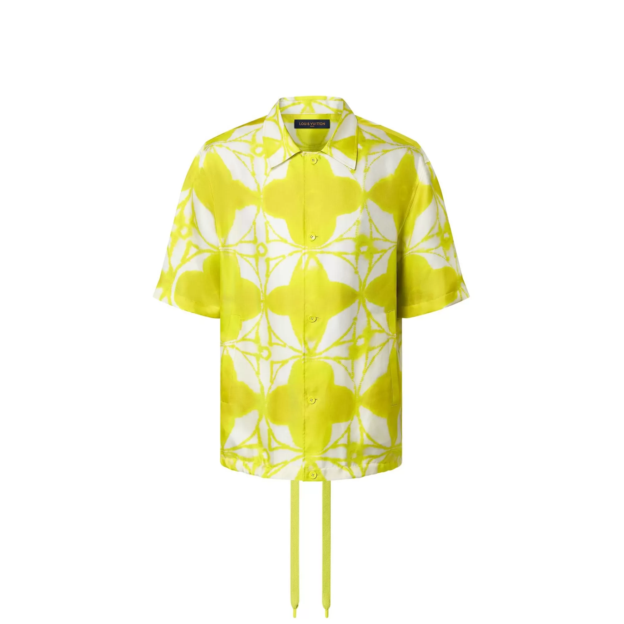 Clearance Louis Vuitton Monogram Shibori Short-Sleeved Shirt