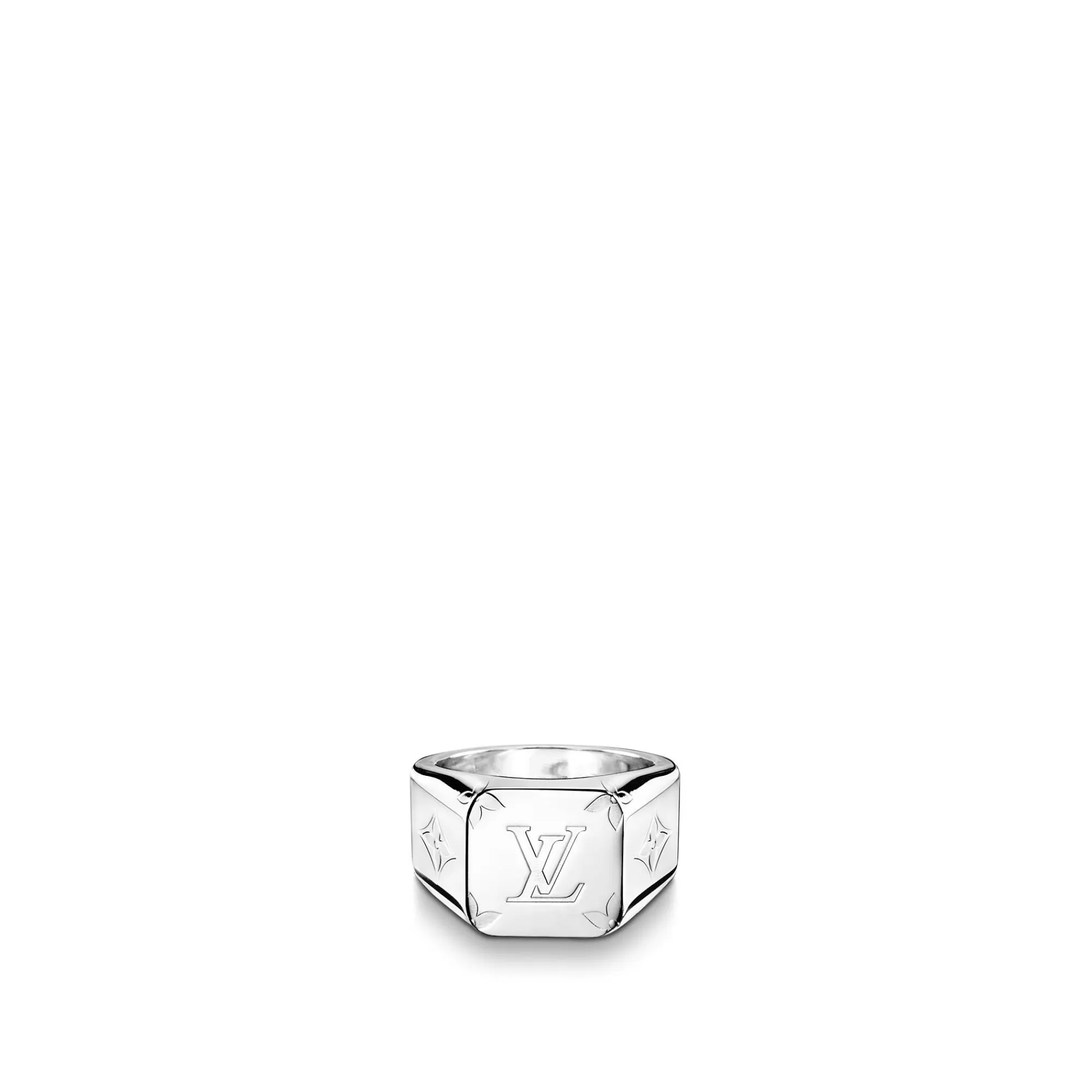 Clearance Louis Vuitton Monogram Signet Ring