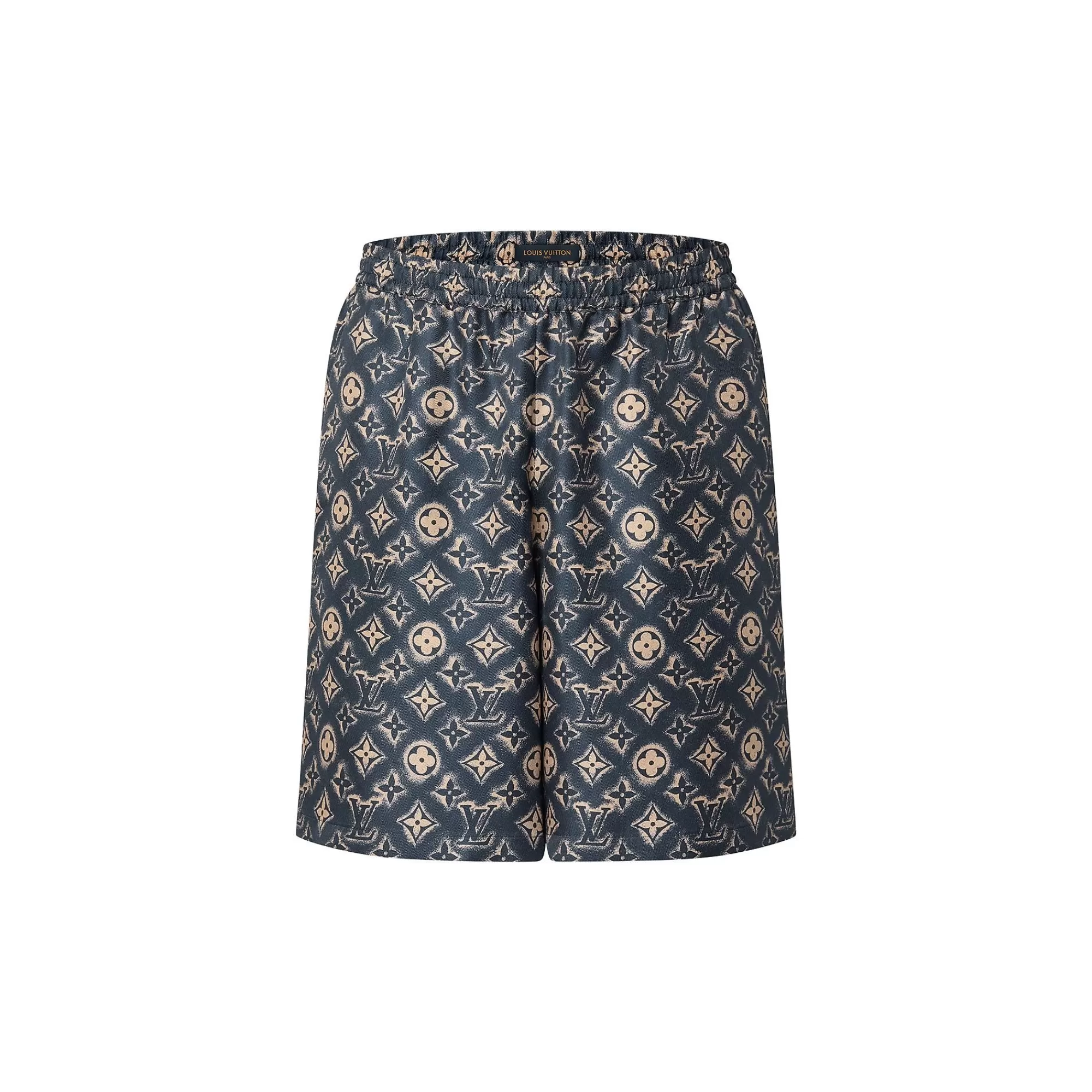 Online Louis Vuitton Monogram Silk Short Oil