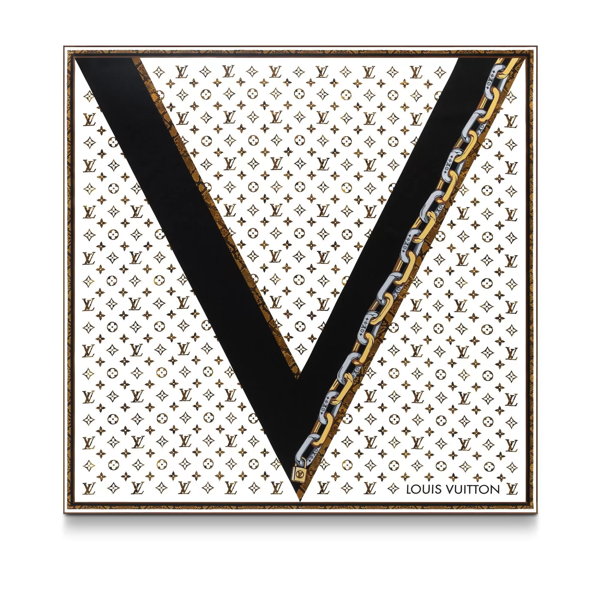 Online Louis Vuitton Monogram Snake It Square 90