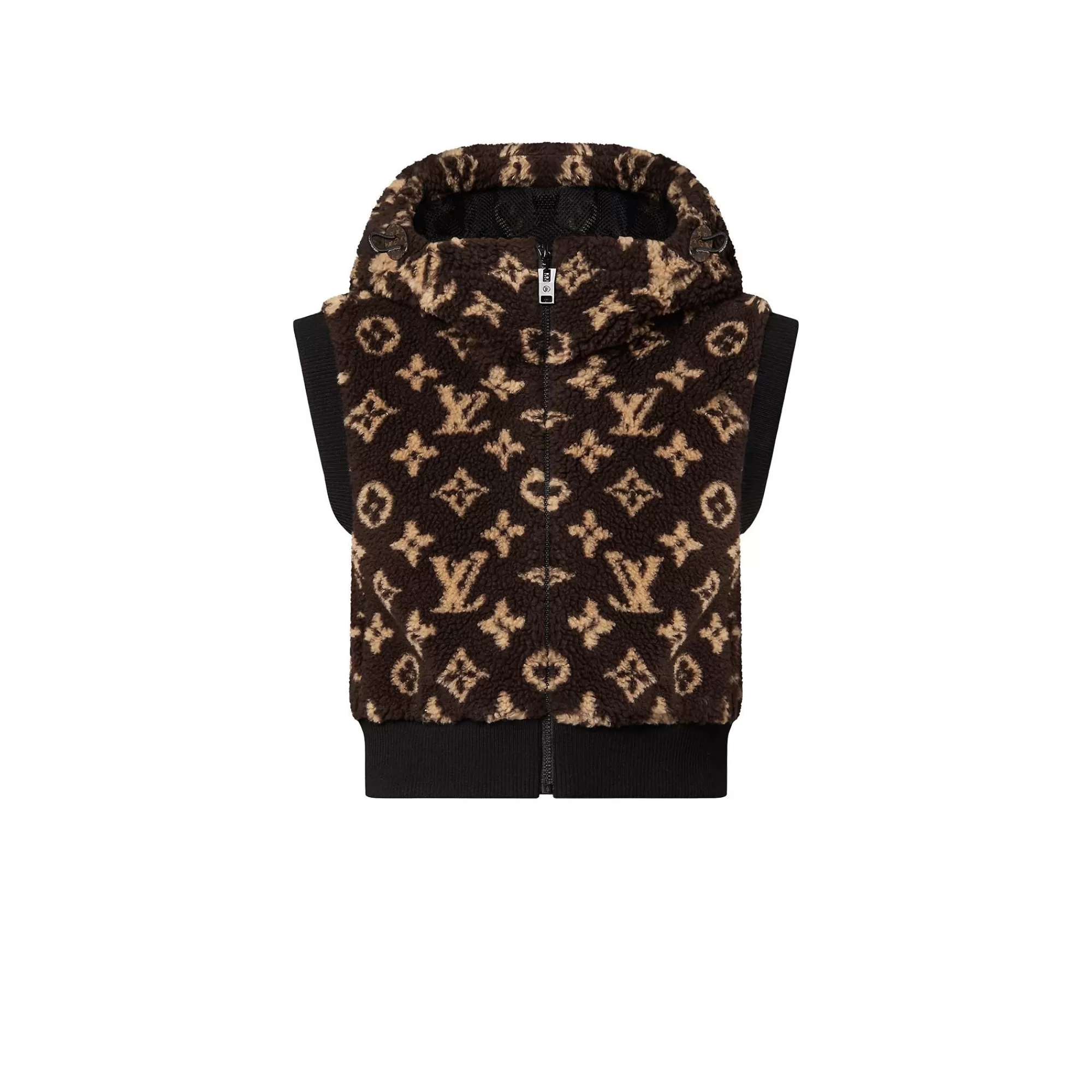 Best Louis Vuitton Monogram Teddy Sleeveless Jacket