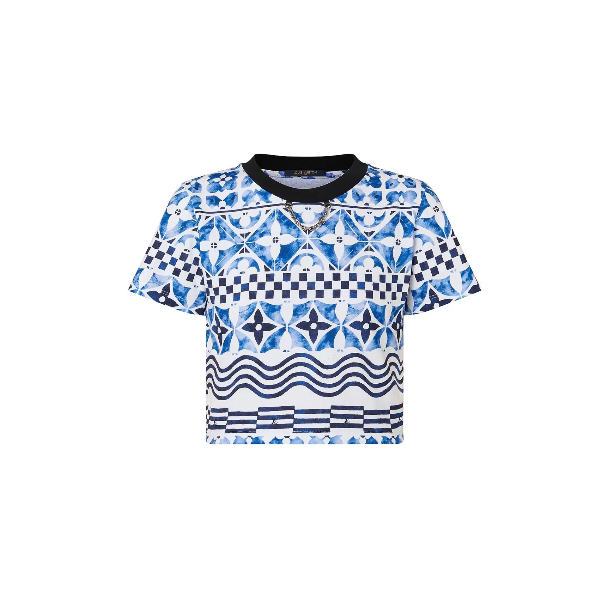 Best Louis Vuitton Monogram Tile Crop Top