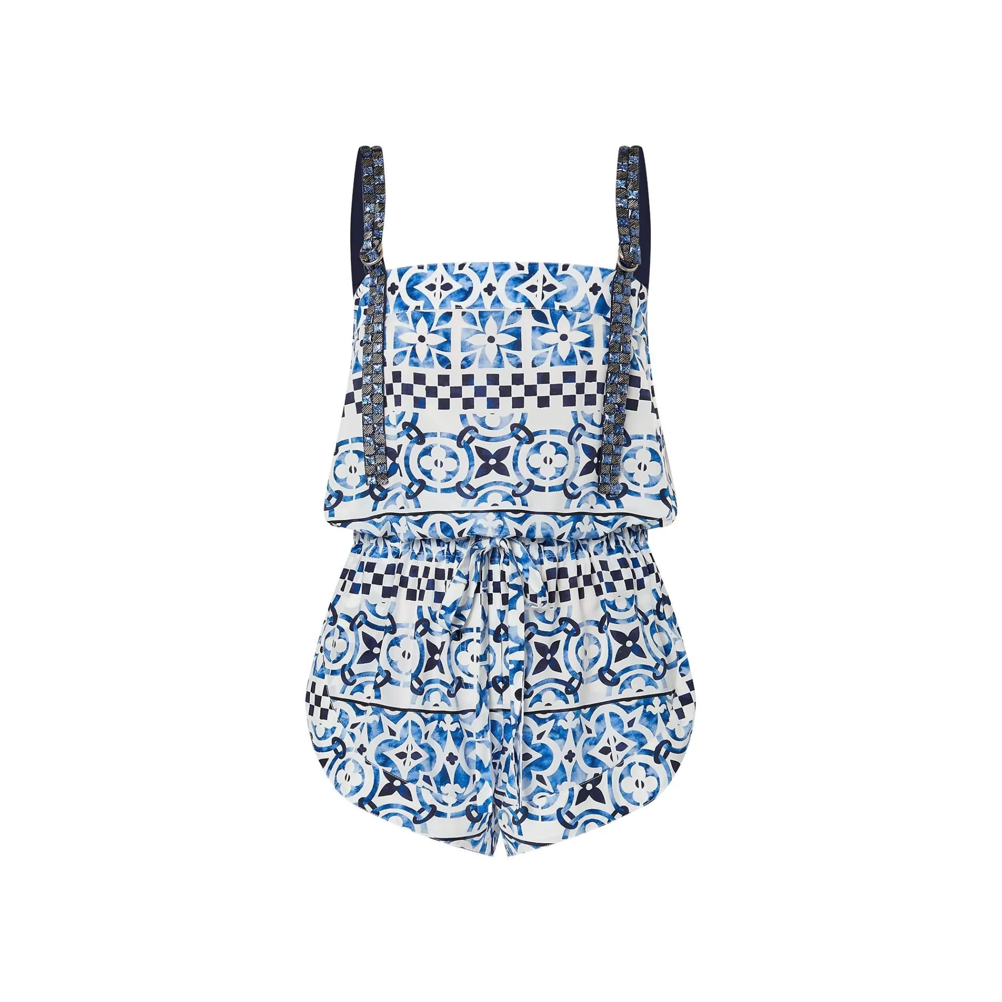 Outlet Louis Vuitton Monogram Tile Playsuit