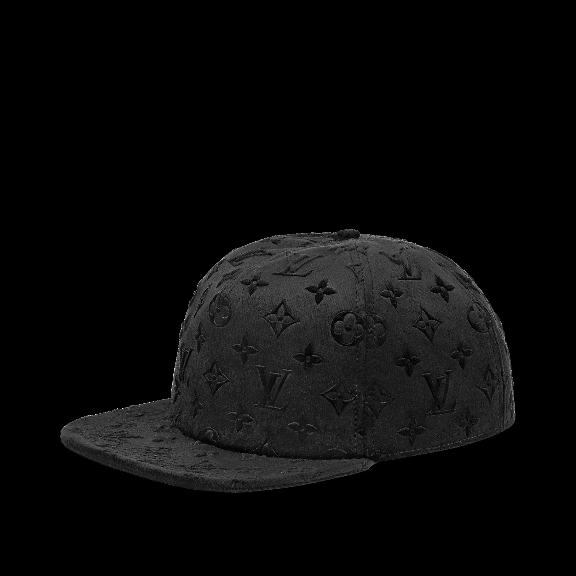 Outlet Louis Vuitton Monogram Velvet Cap Black