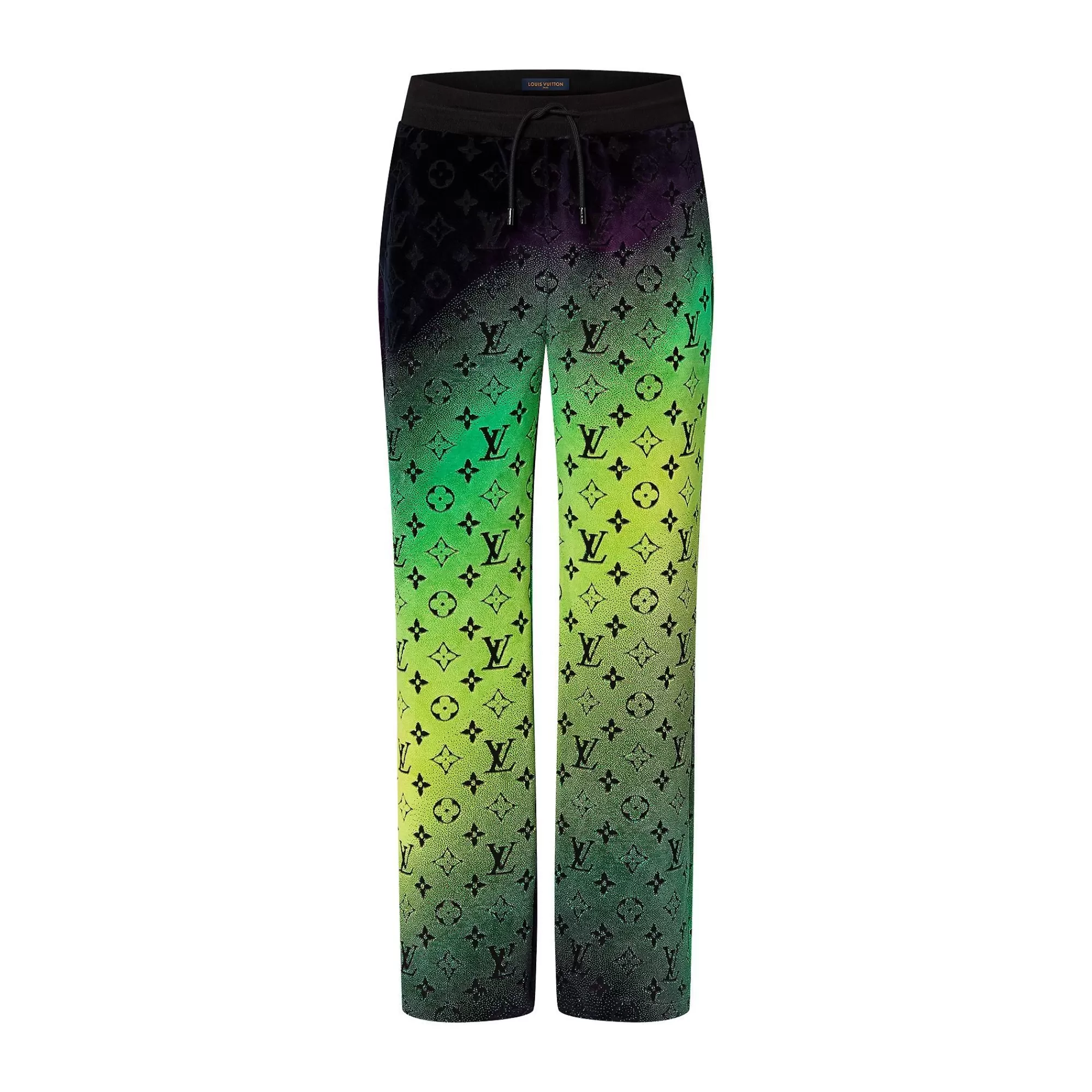 Cheap Louis Vuitton Monogram Velvet Trackpants