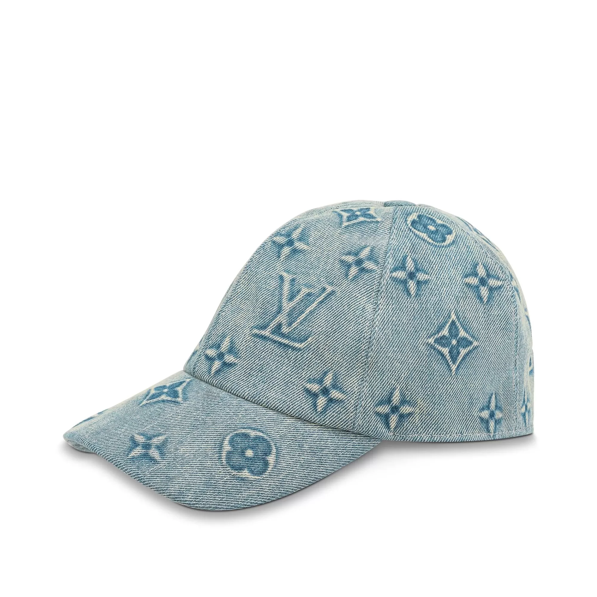 Hot Louis Vuitton Monogram Washed Denim Cap
