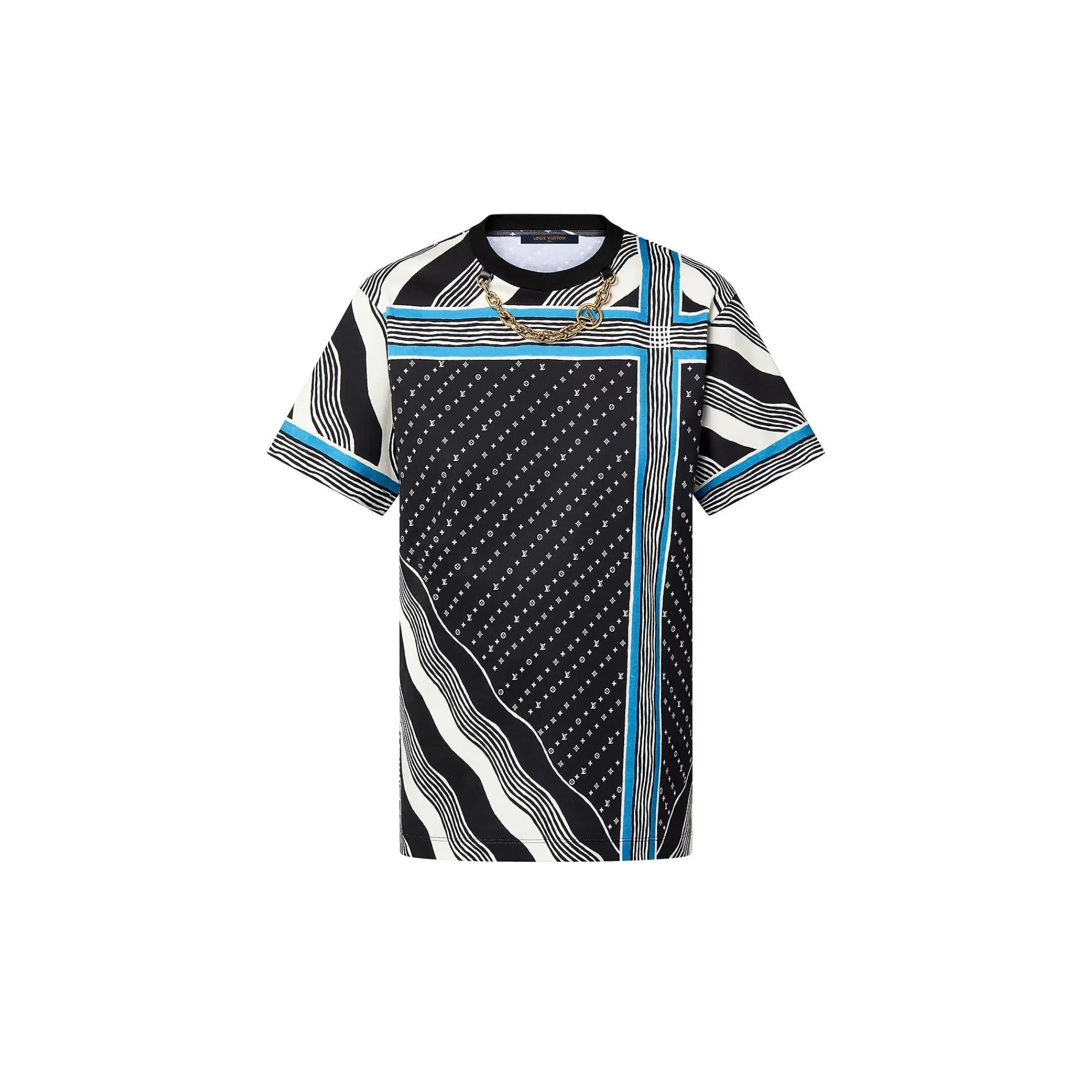Online Louis Vuitton Monogram Wave T-Shirt