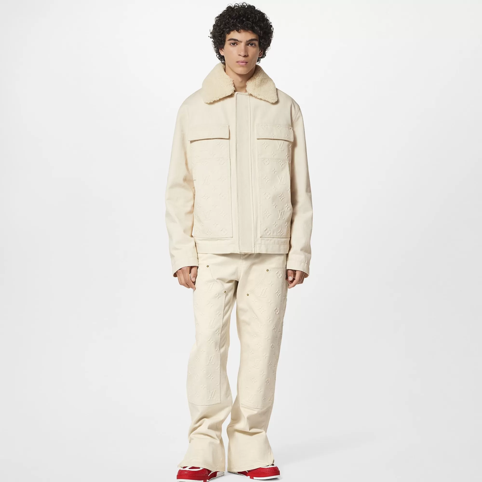 Store Louis Vuitton Monogram Workwear Denim Jacket