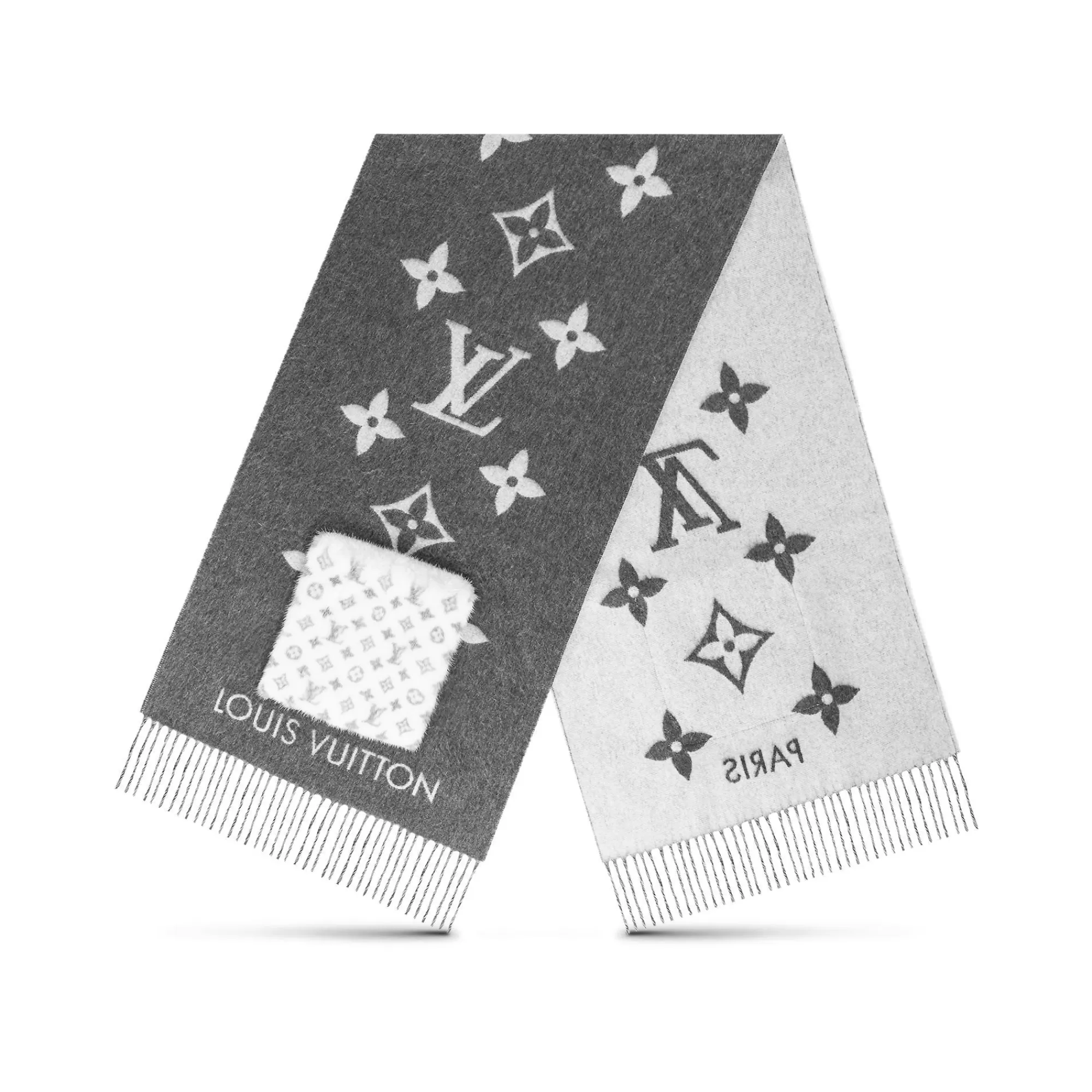 Sale Louis Vuitton Monogramink Cold Reykjavik Scarf