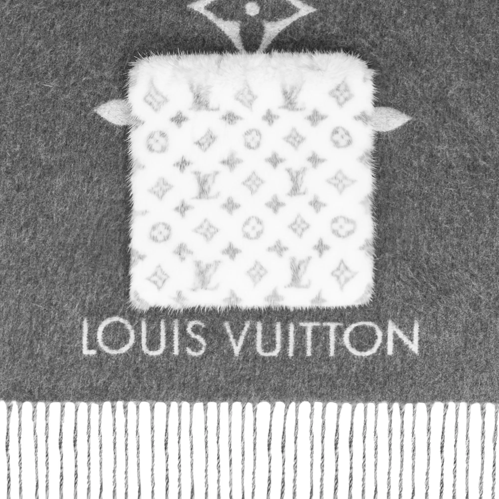 Sale Louis Vuitton Monogramink Cold Reykjavik Scarf