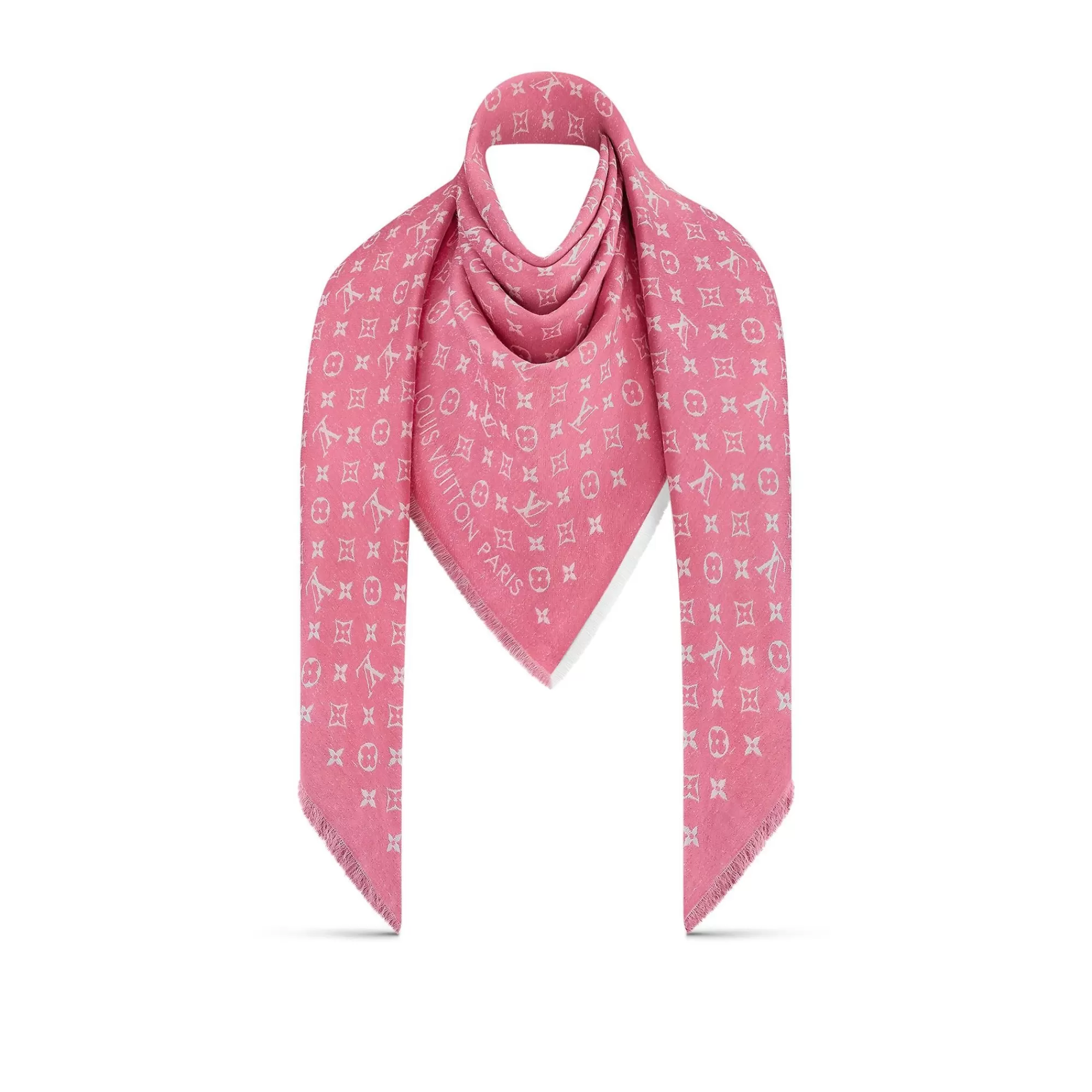 Outlet Louis Vuitton My Daily Denim Shawl Pink