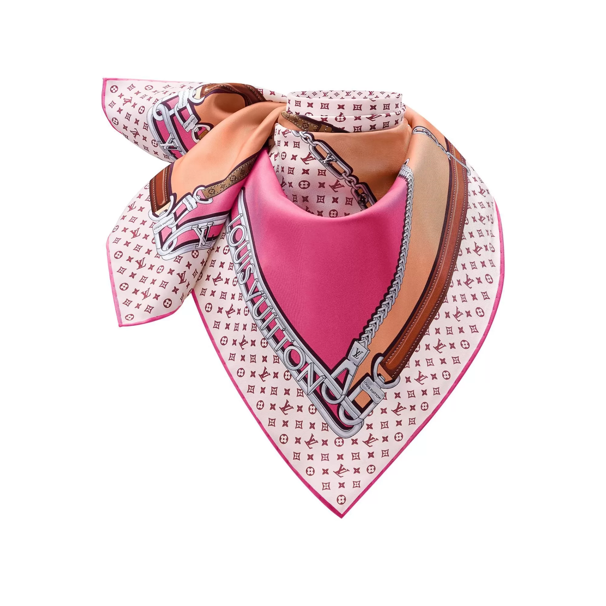 Best Sale Louis Vuitton My Lv Chain Square 90 Grenadine