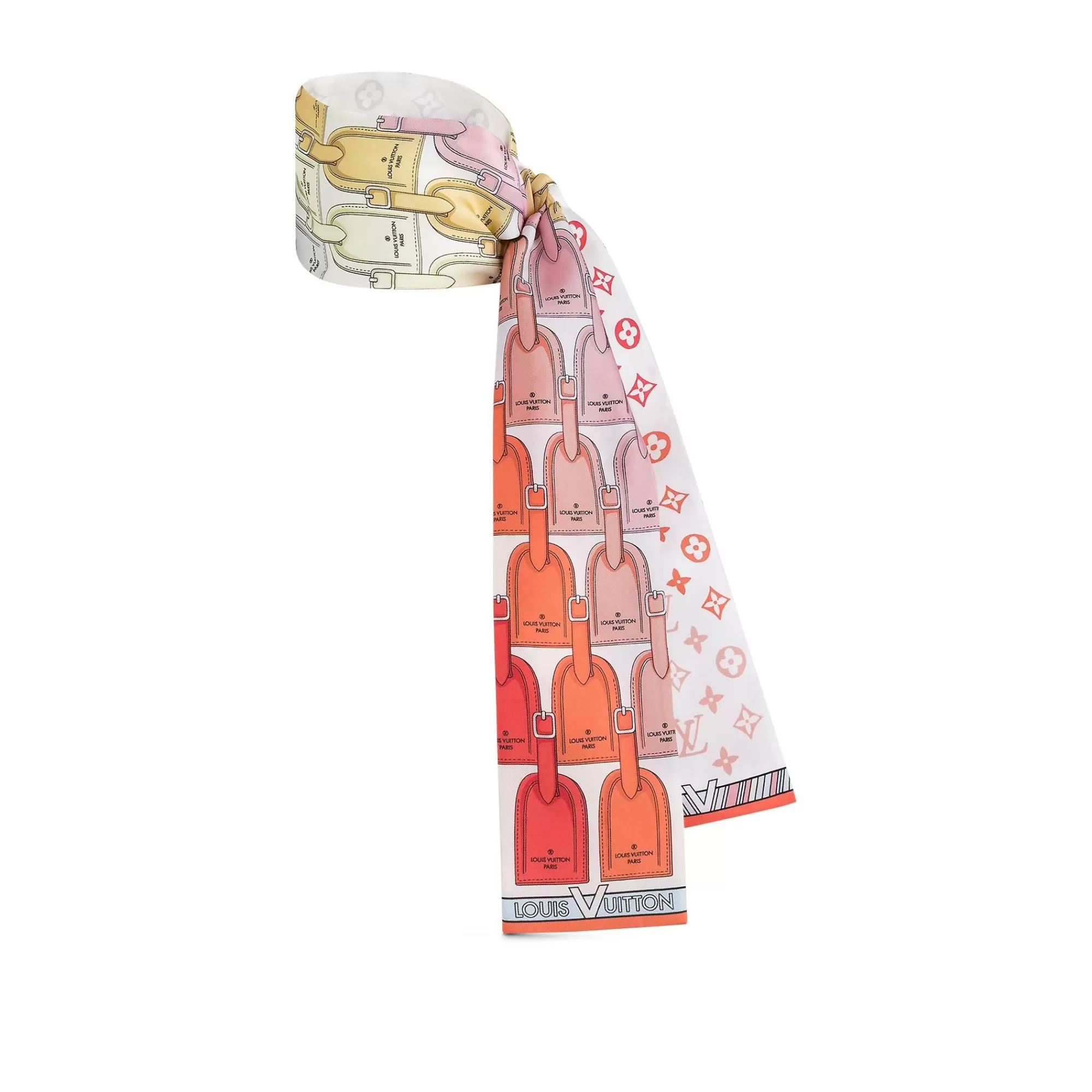 Hot Louis Vuitton My Lv Tags Bandeau White