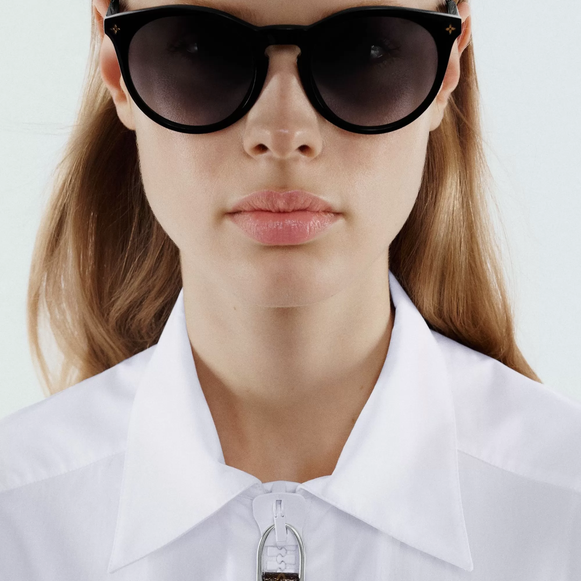 Best Louis Vuitton My Monogram Light Round Sunglasses Black