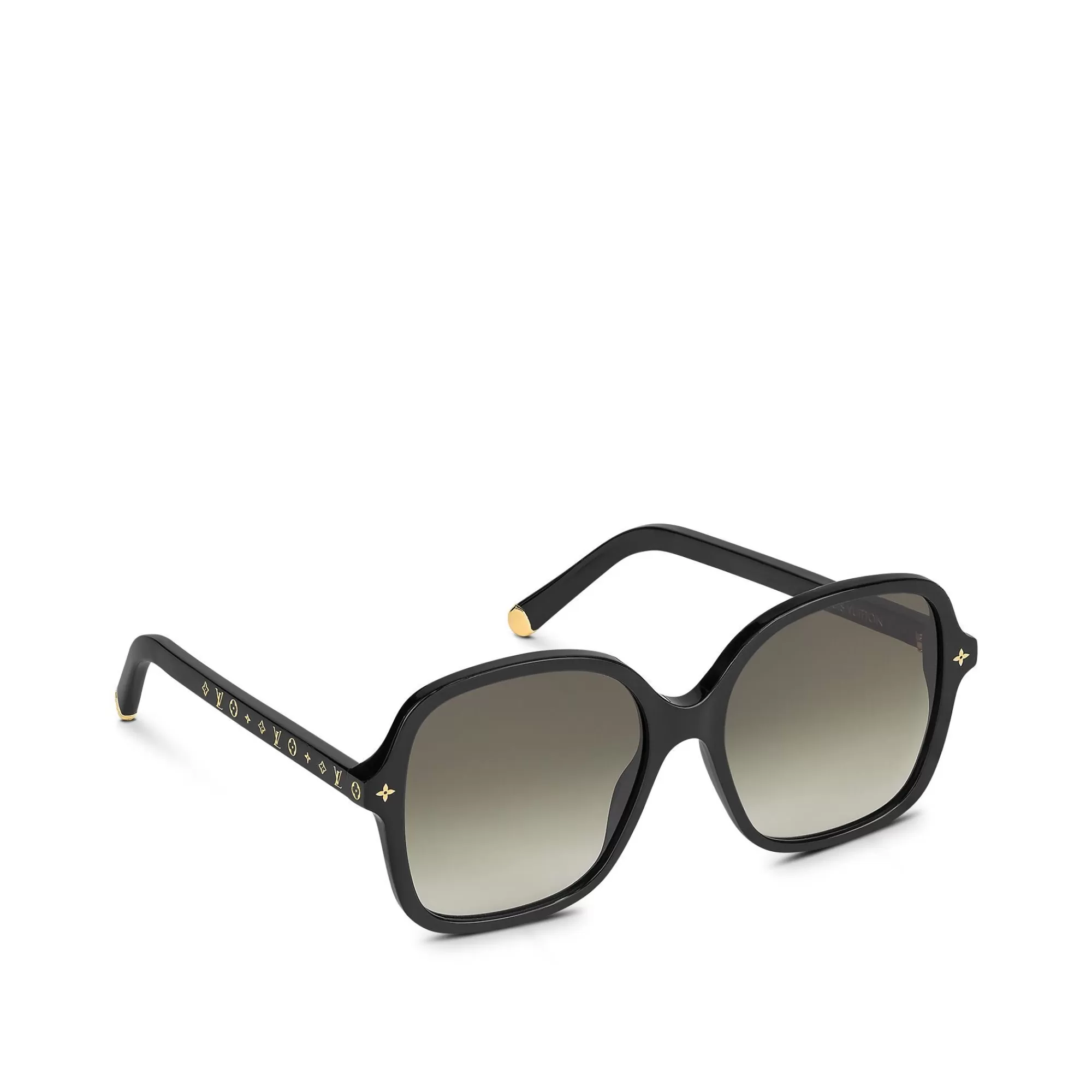 Best Sale Louis Vuitton My Monogram Light Square Sunglasses Black