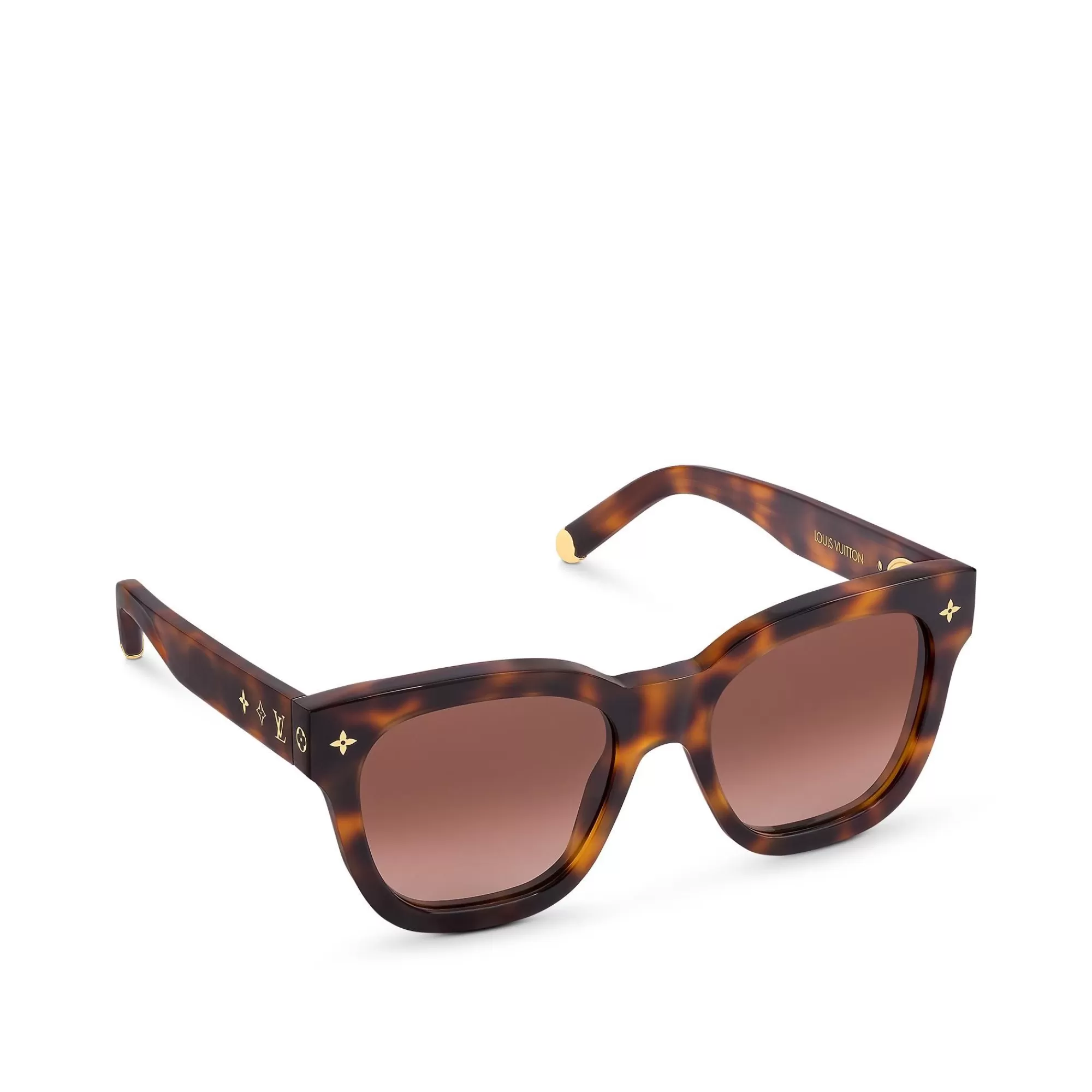 Best Louis Vuitton My Monogram Square Sunglasses Dark Tortoise