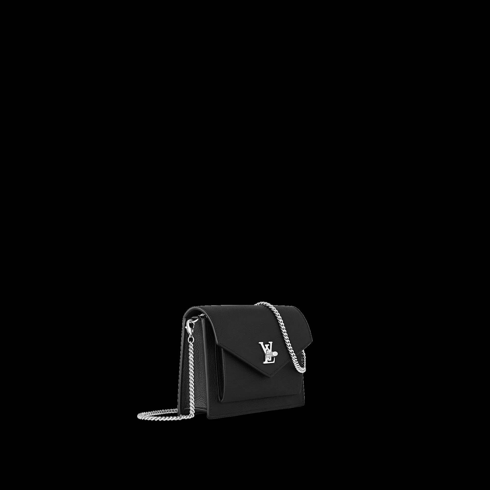 Cheap Louis Vuitton Mylockme Chain Pochette Black