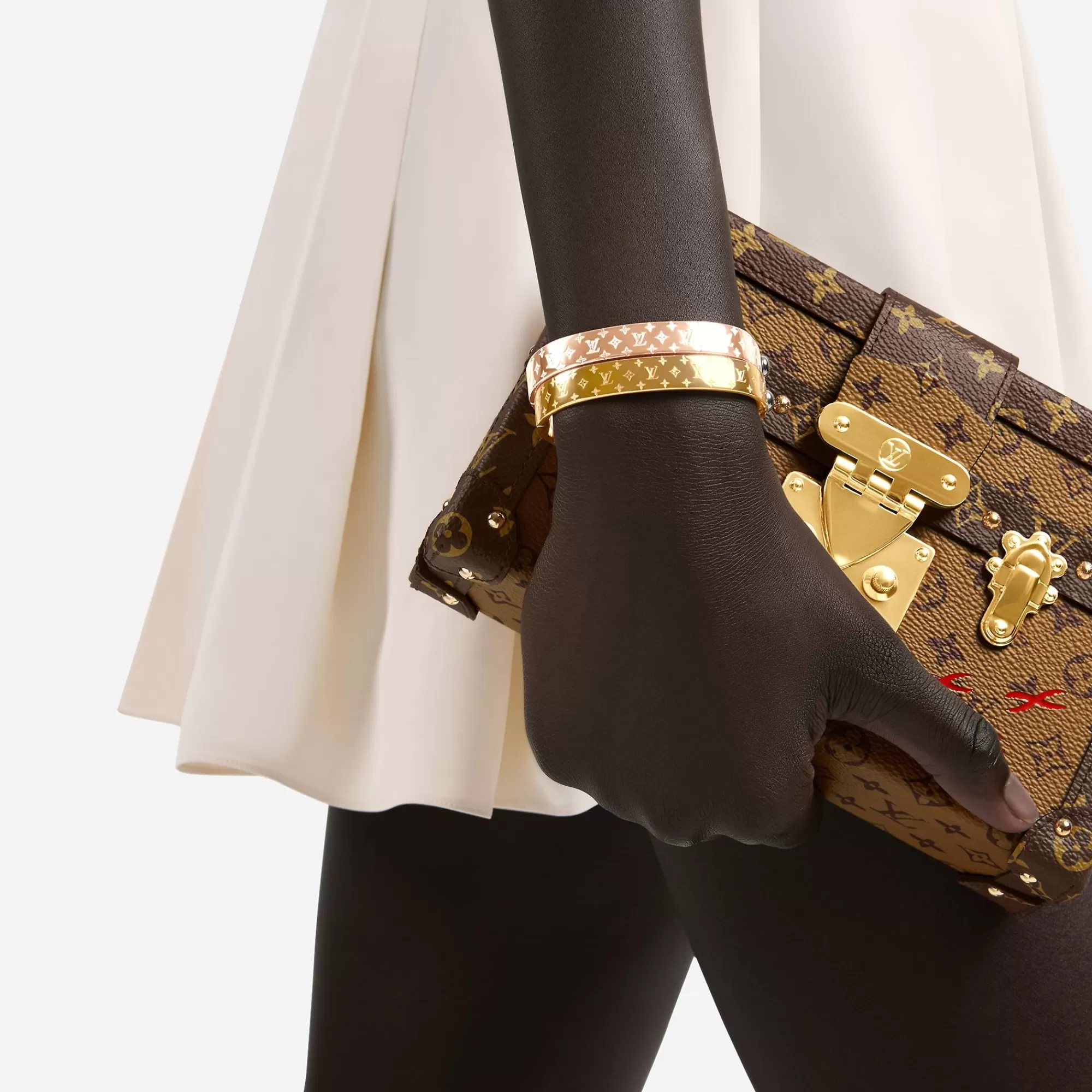 Store Louis Vuitton Nanogram Cuff Pink