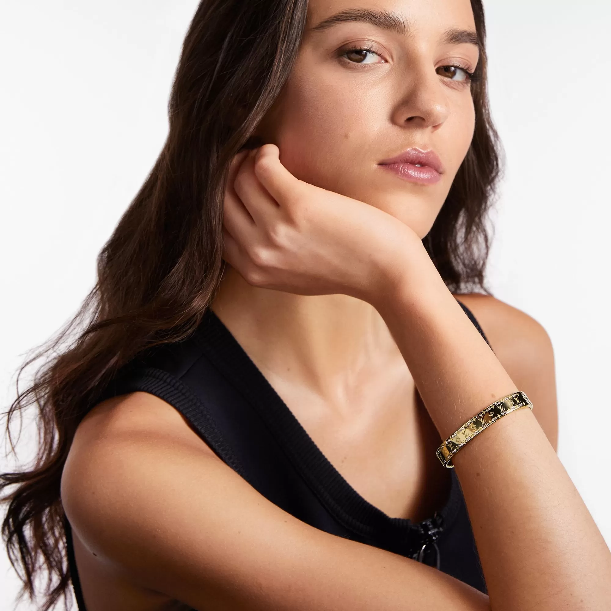 Sale Louis Vuitton Nanogram Strass Bracelet