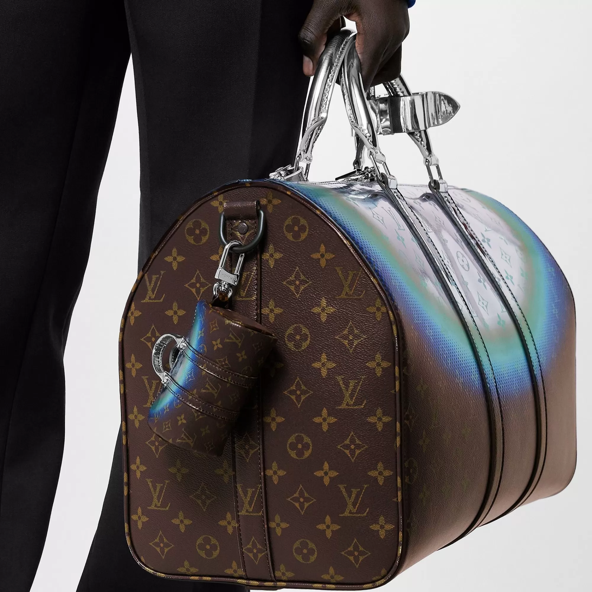 Clearance Louis Vuitton Nebula Mini Keepall Pouch Key Holder And Bag Charm