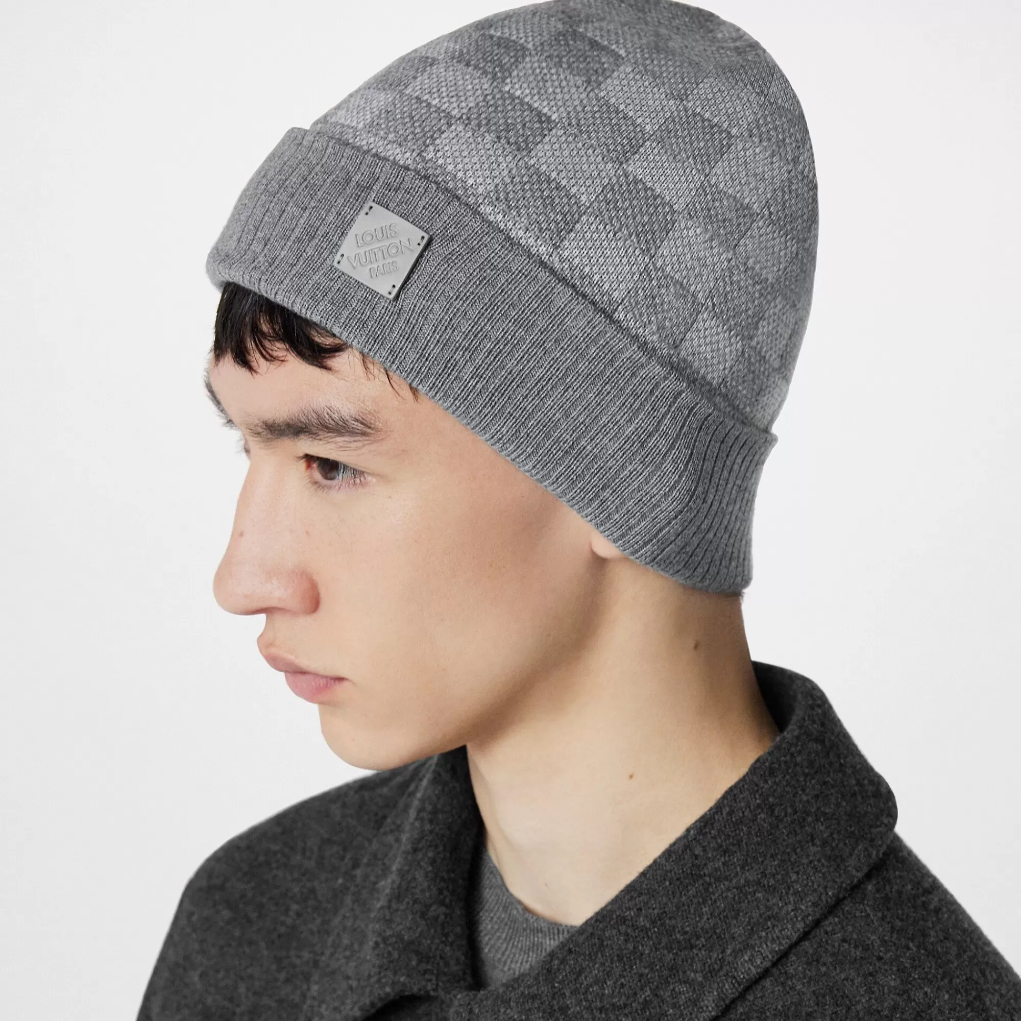 Cheap Louis Vuitton Neo Petit Damier Beanie Light Grey