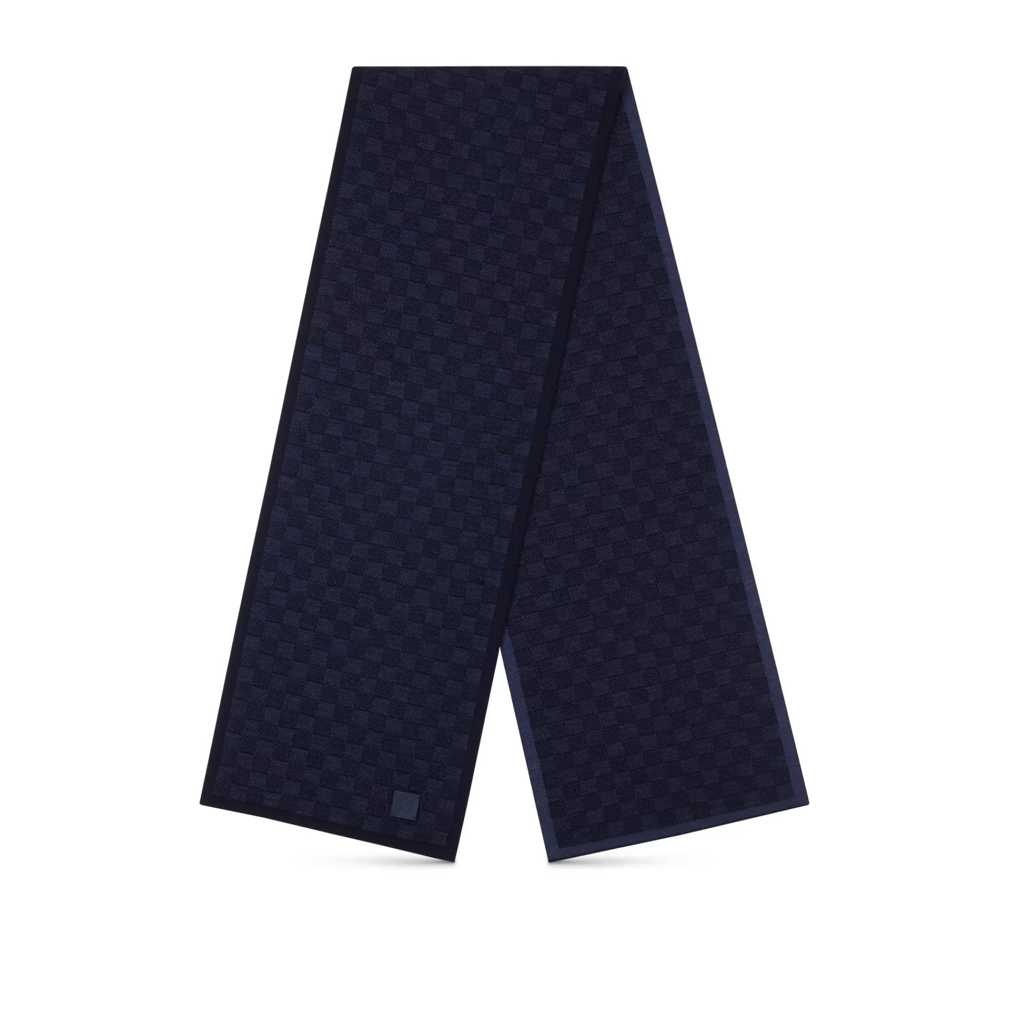 New Louis Vuitton Neo Petit Damier Scarf Navy