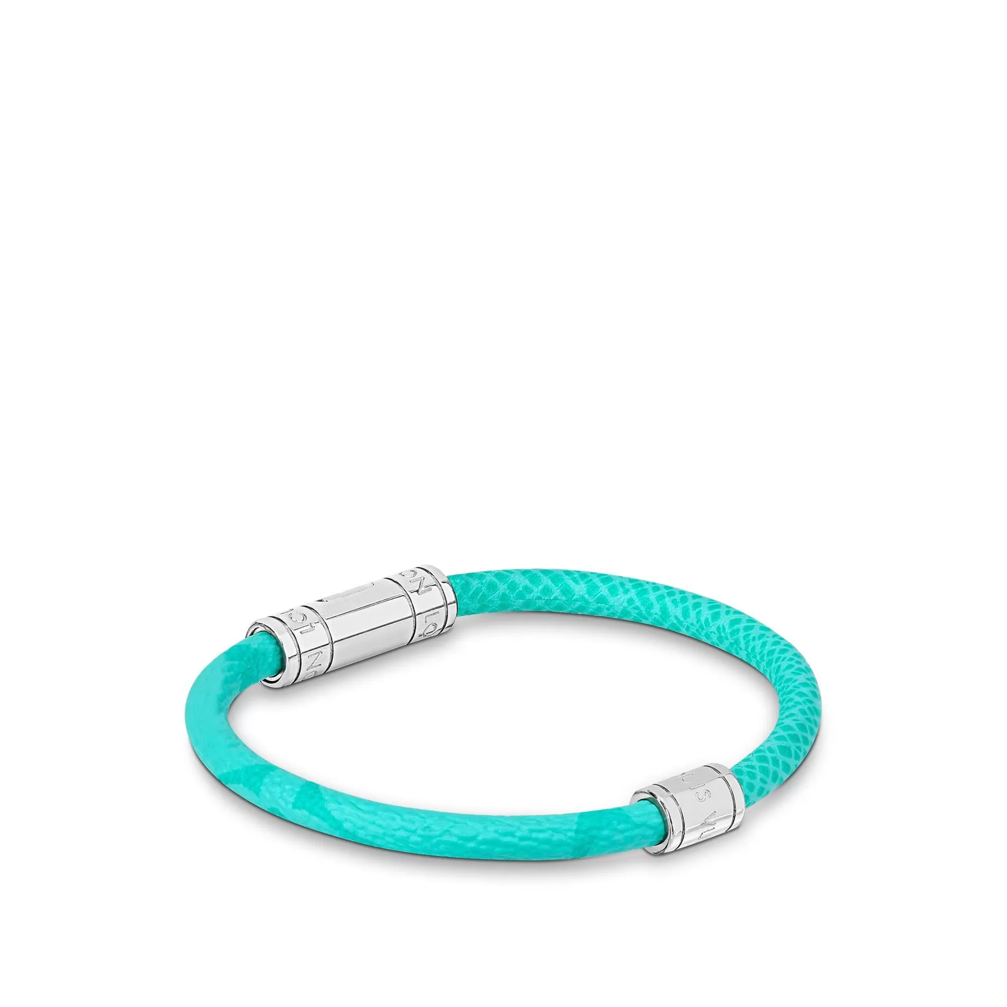 Sale Louis Vuitton Neo Split Leather Bracelet Green