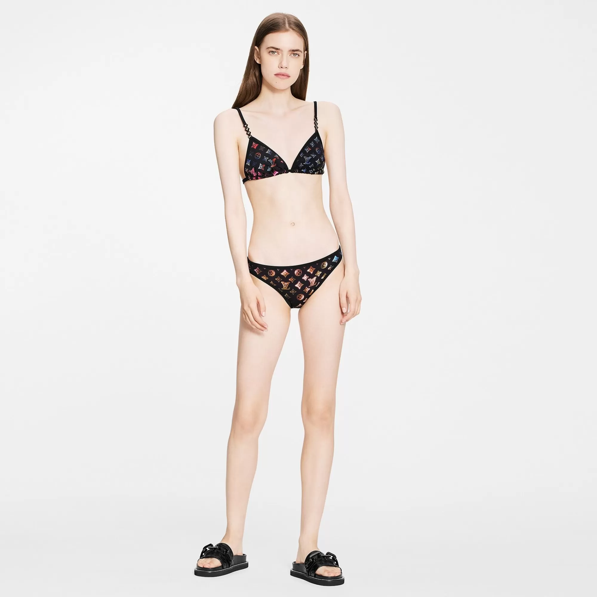 Cheap Louis Vuitton Neon Mahina Monogram Bikini Top