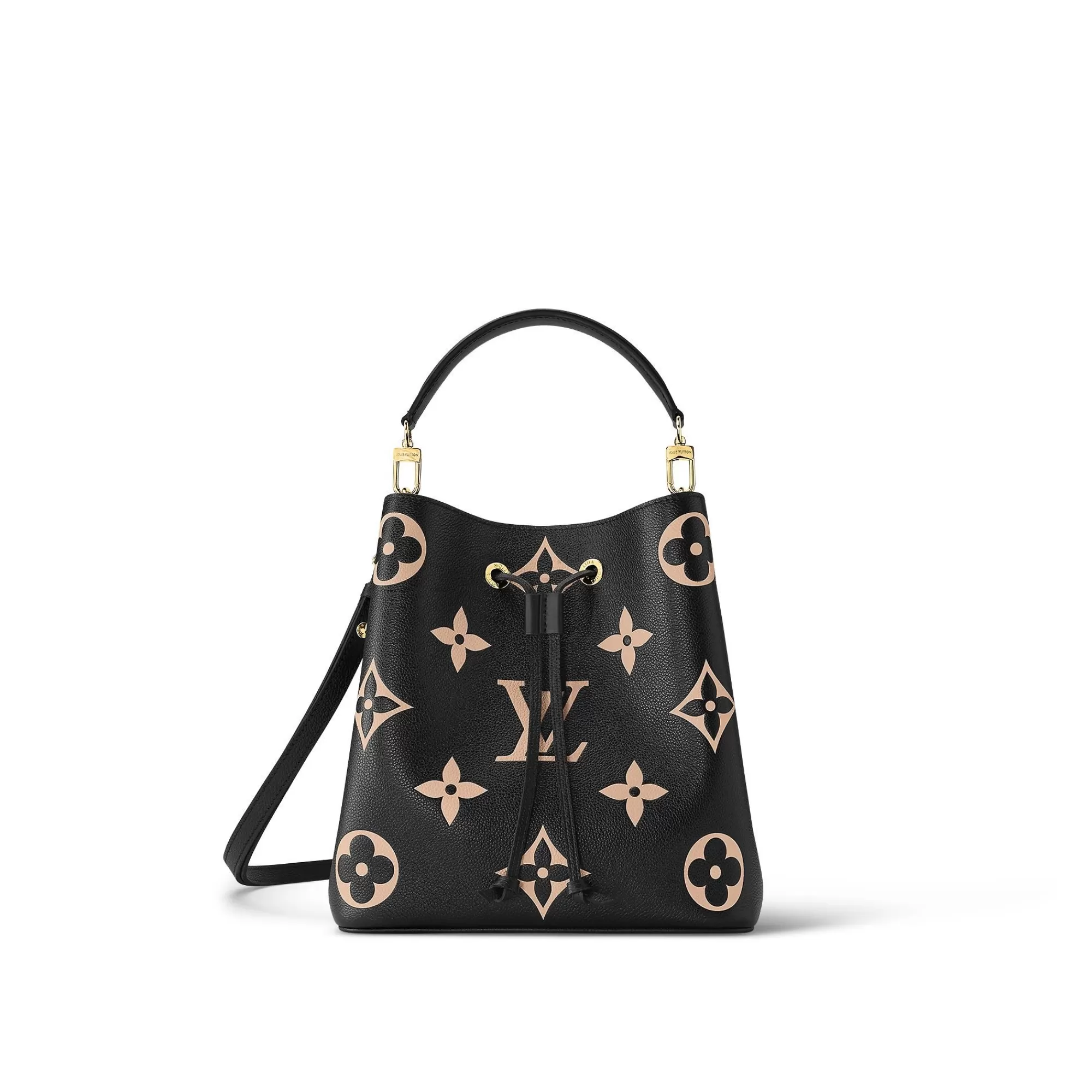 New Louis Vuitton Neonoe Mm Black/Beige