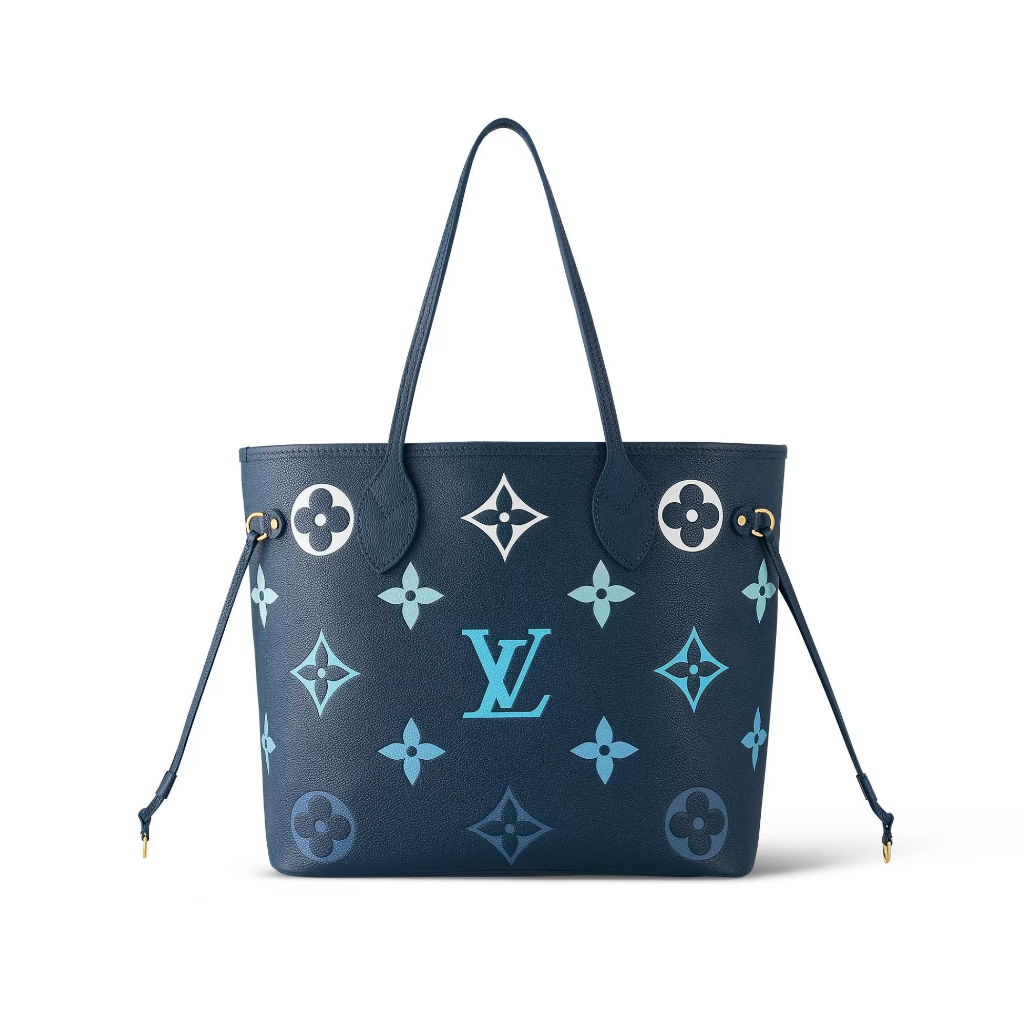 Sale Louis Vuitton Neverfull Mm Blue