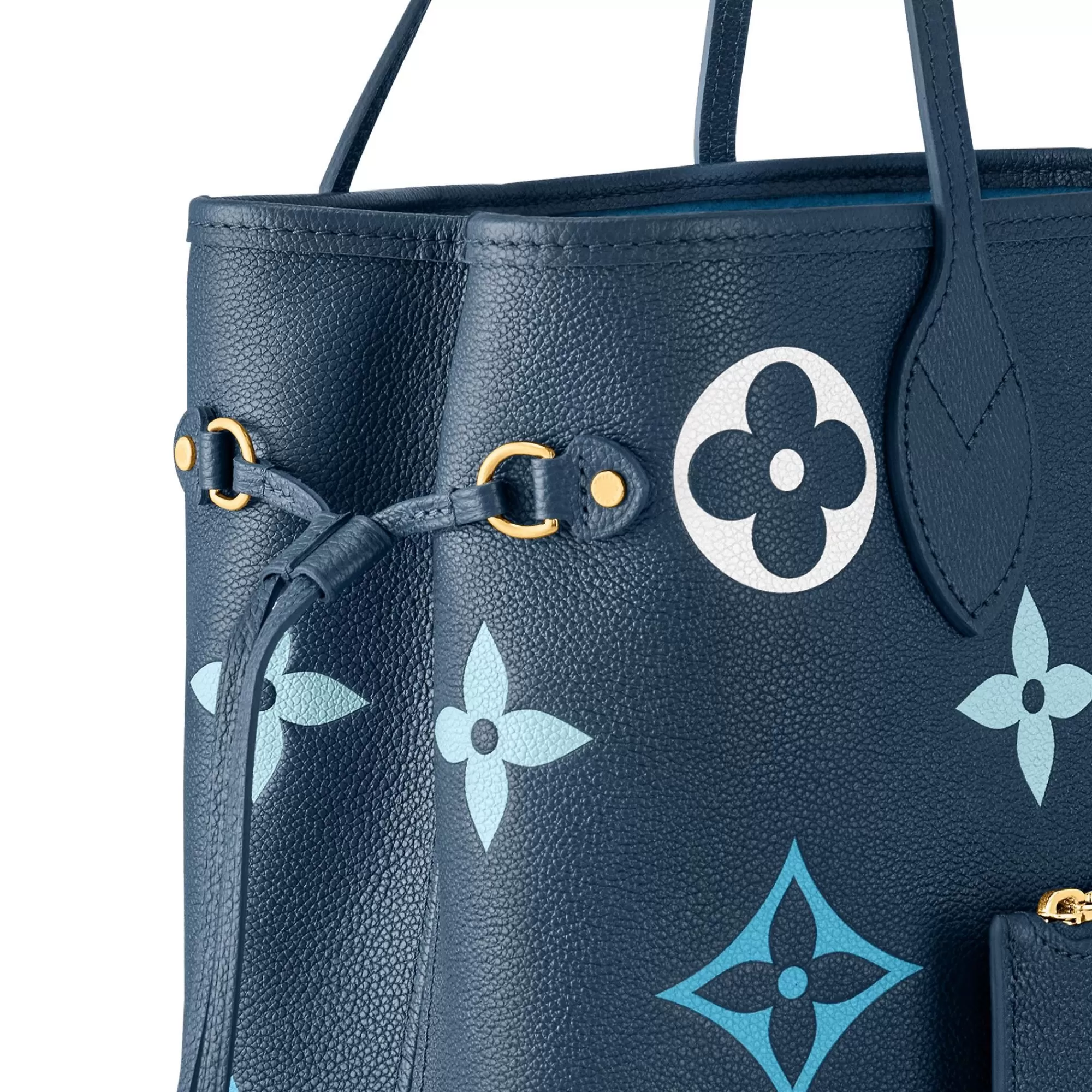 Sale Louis Vuitton Neverfull Mm Blue