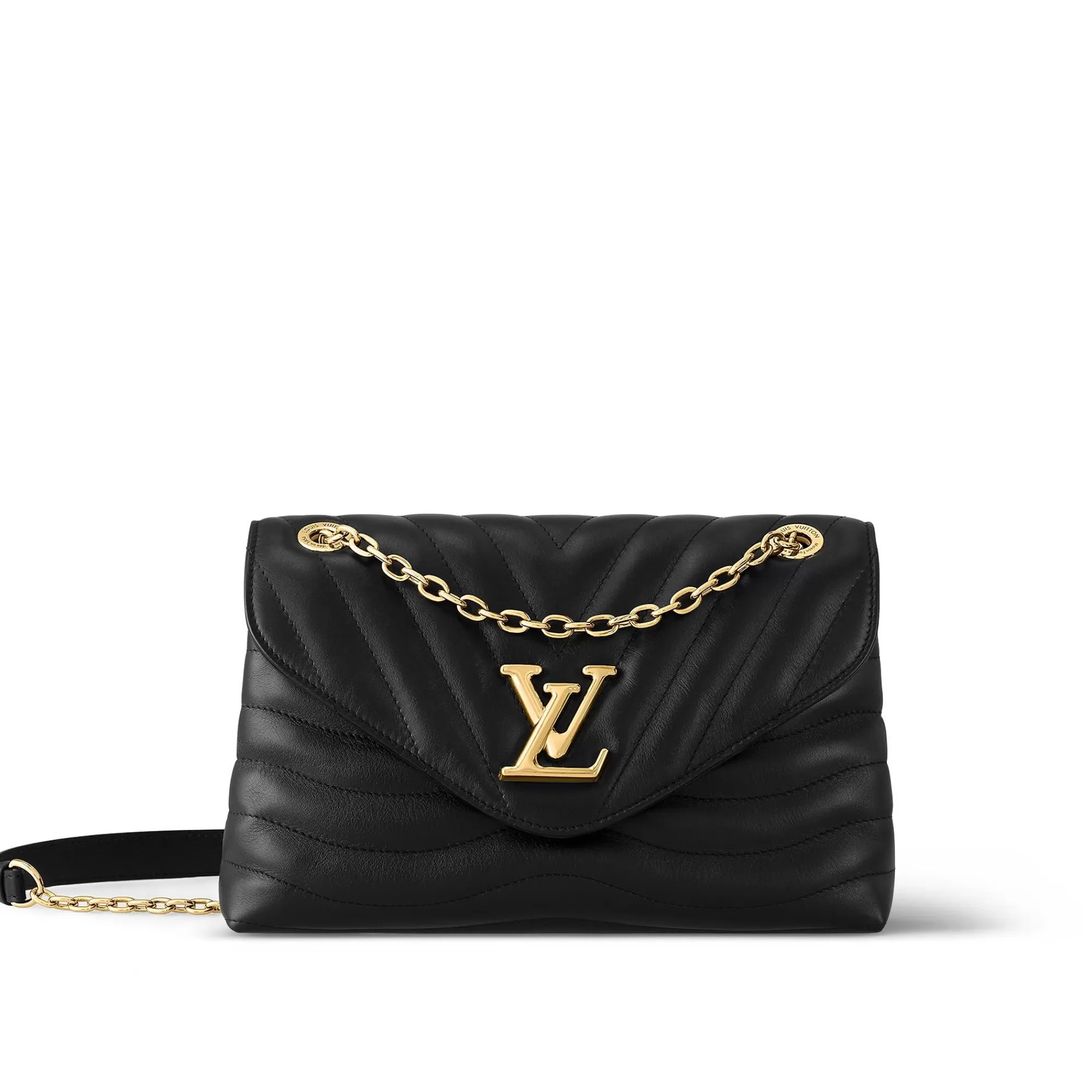 Best Louis Vuitton New Wave Chain Bag Gm Black