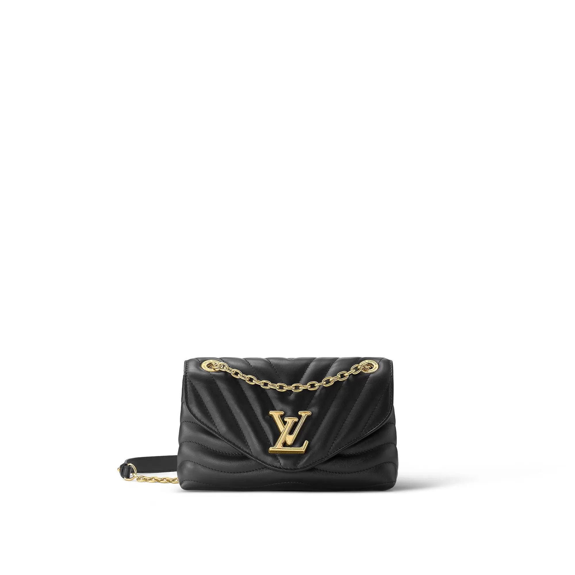 Outlet Louis Vuitton New Wave Chain Bag Mm Black
