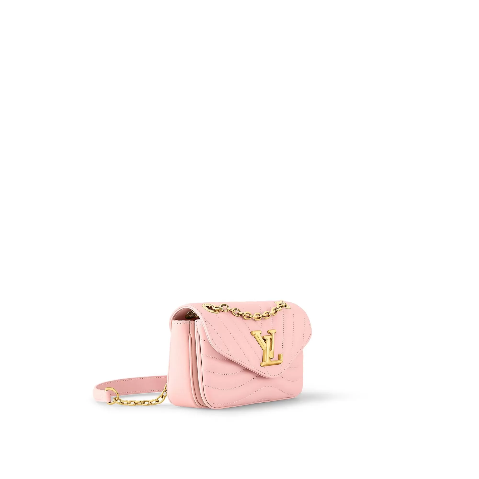 New Louis Vuitton New Wave Chain Bag Pm Rose Ballerine