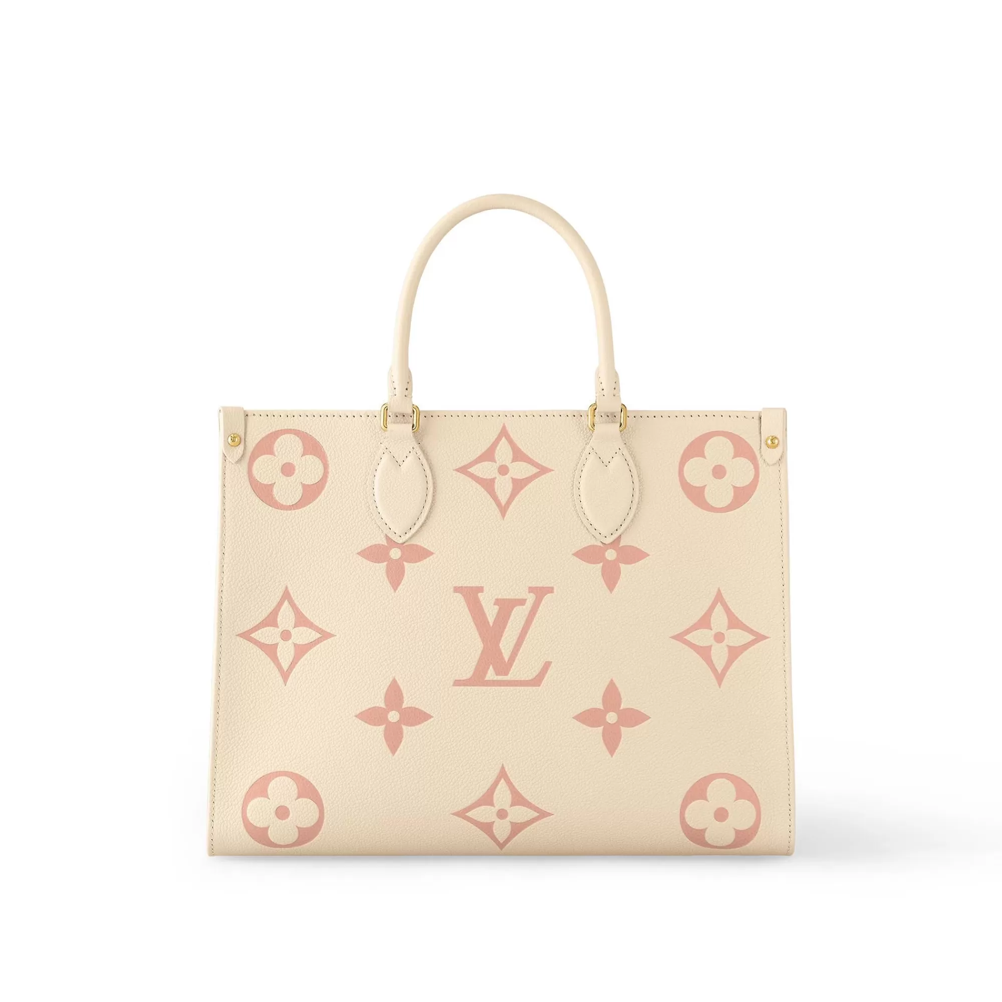 Cheap Louis Vuitton Onthego Mm Creme/Rose Trianon
