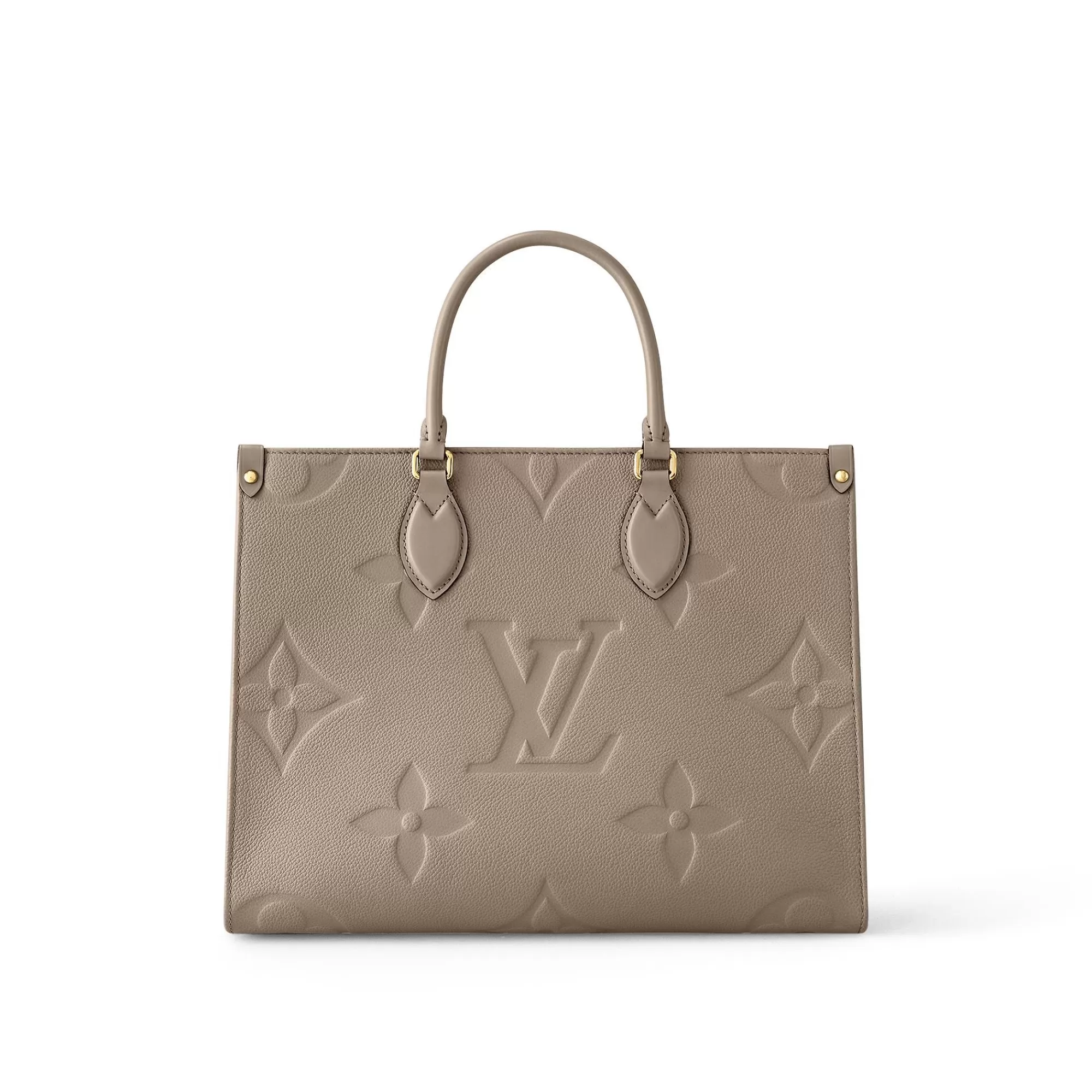 Shop Louis Vuitton Onthego Mm Turtledove